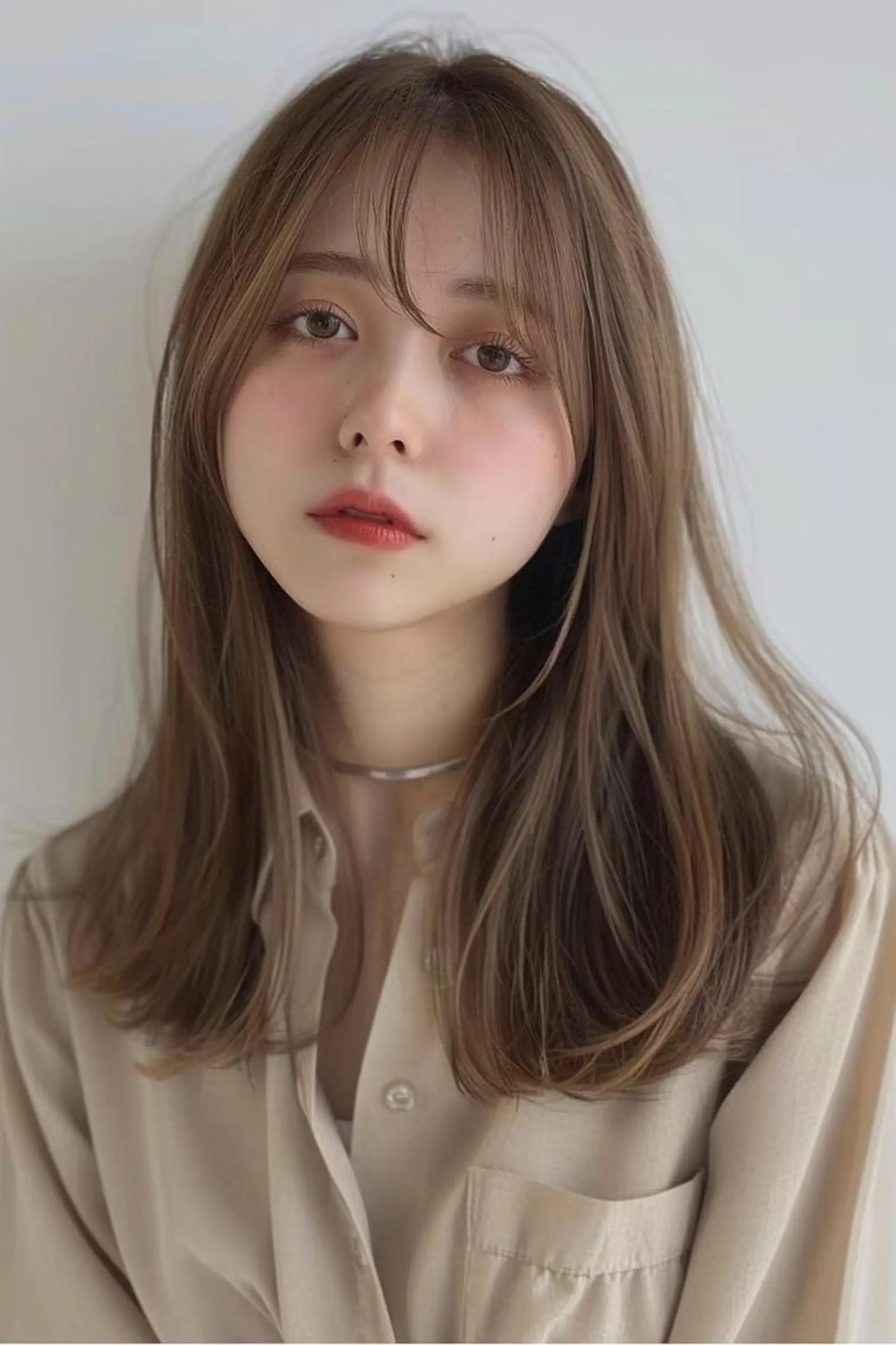 カラー セミロング 🌜 Lulu 🌛 公式/大通のヘアスタイル