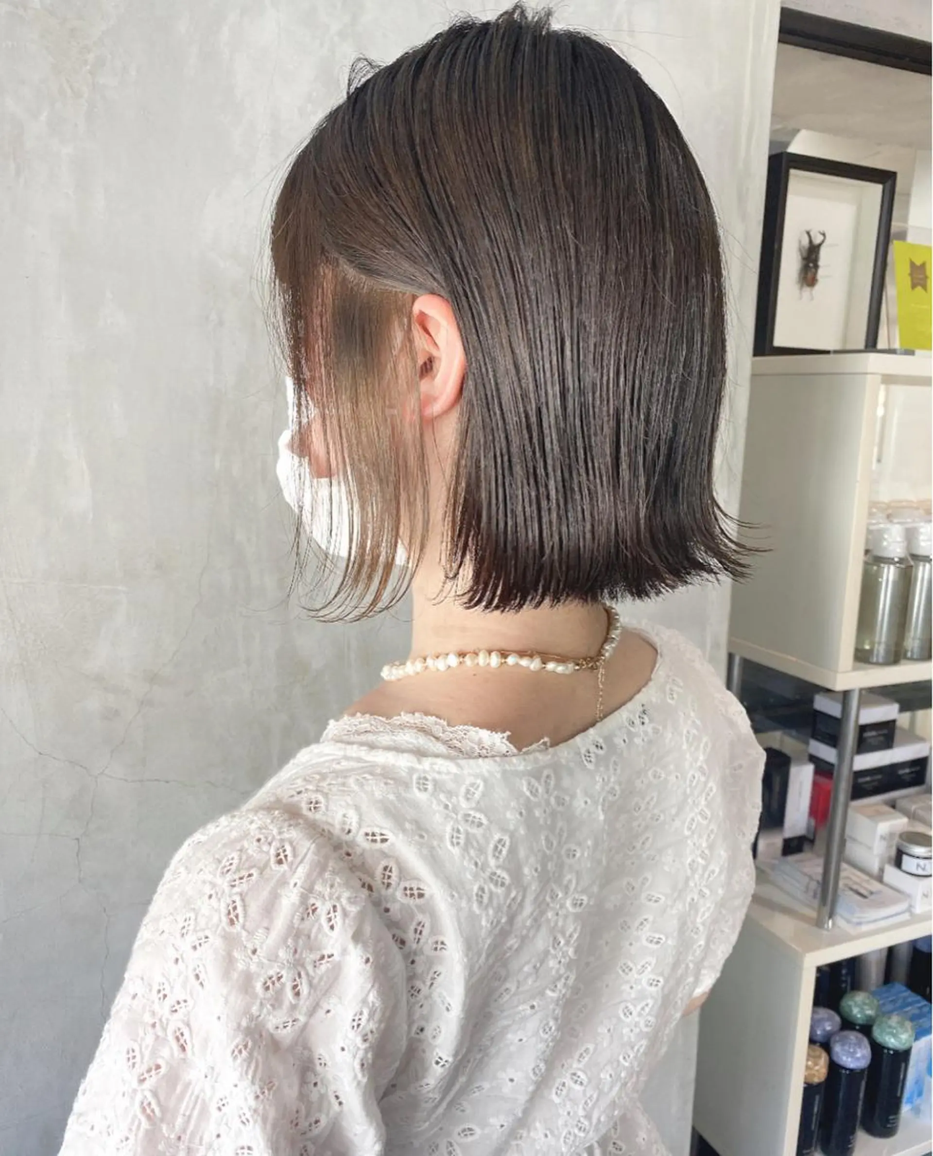 ショート カラー ヘアアレンジ stylist/蛯谷 珠里のヘアスタイル