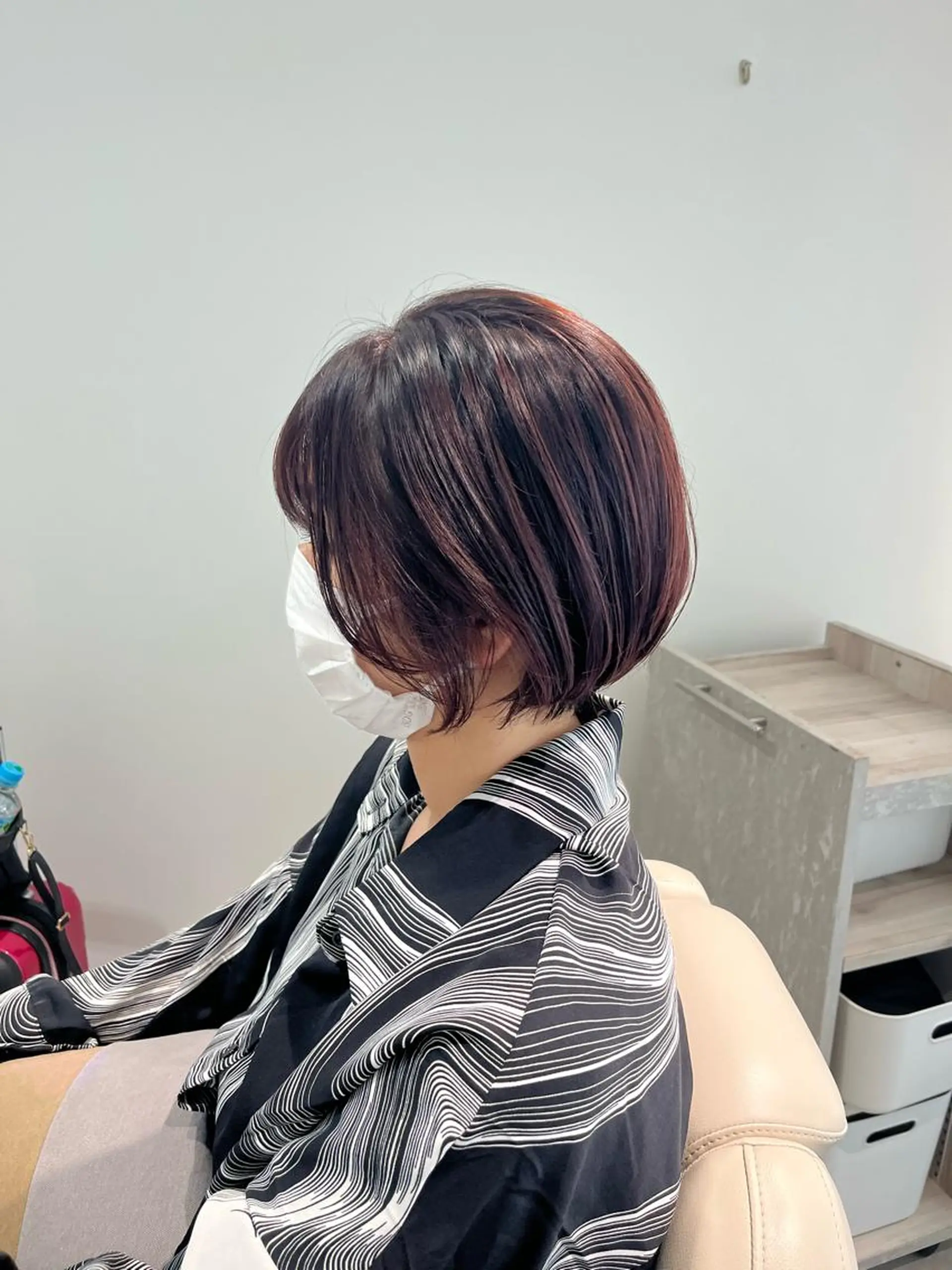 ショート カラー ショートボブ ボブ ショートヘア 💠つたふうか/ 韓国/メンズヘア💠のヘアスタイル