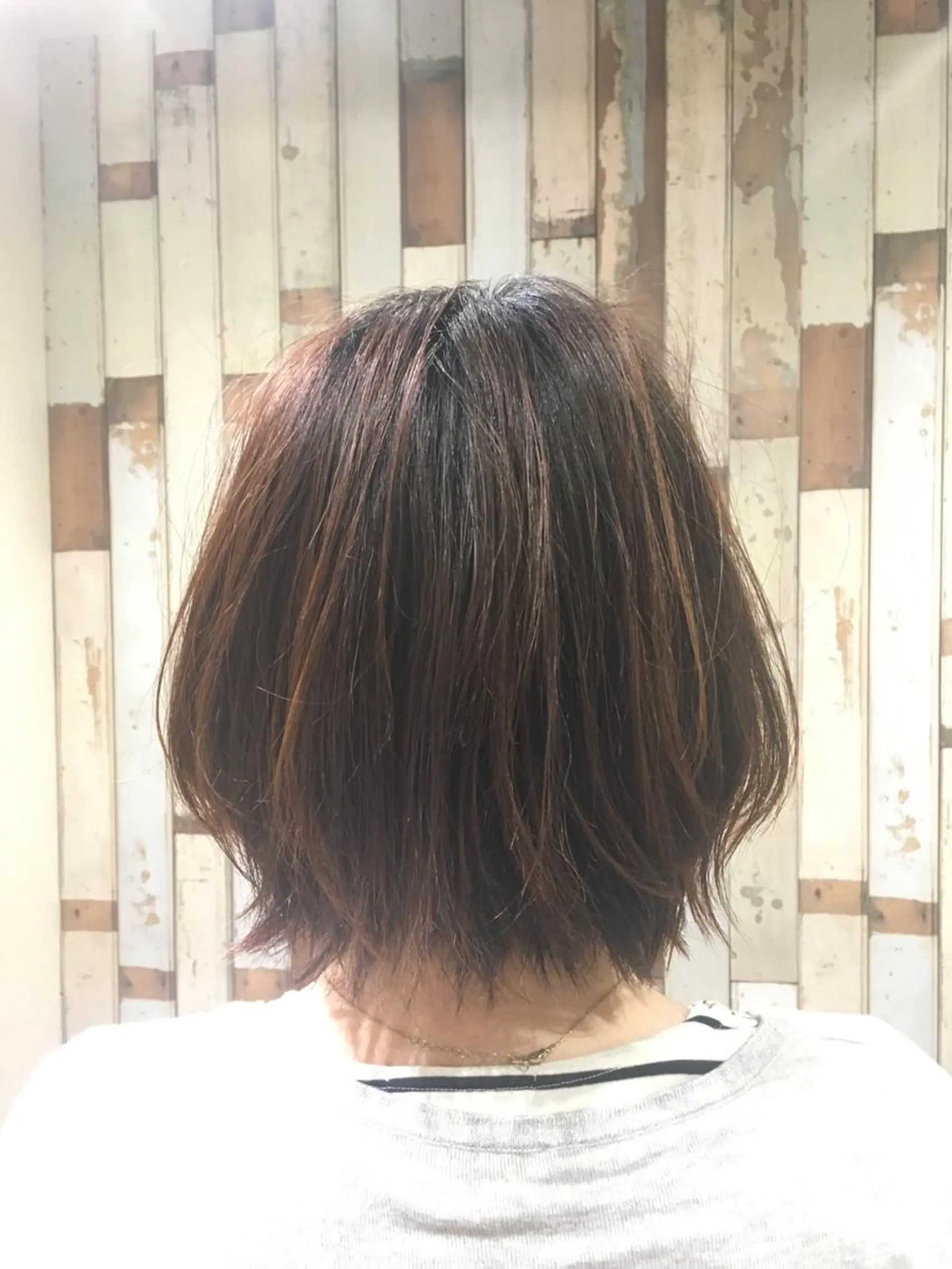 ミディアム 牧野 ちおりのヘアスタイル