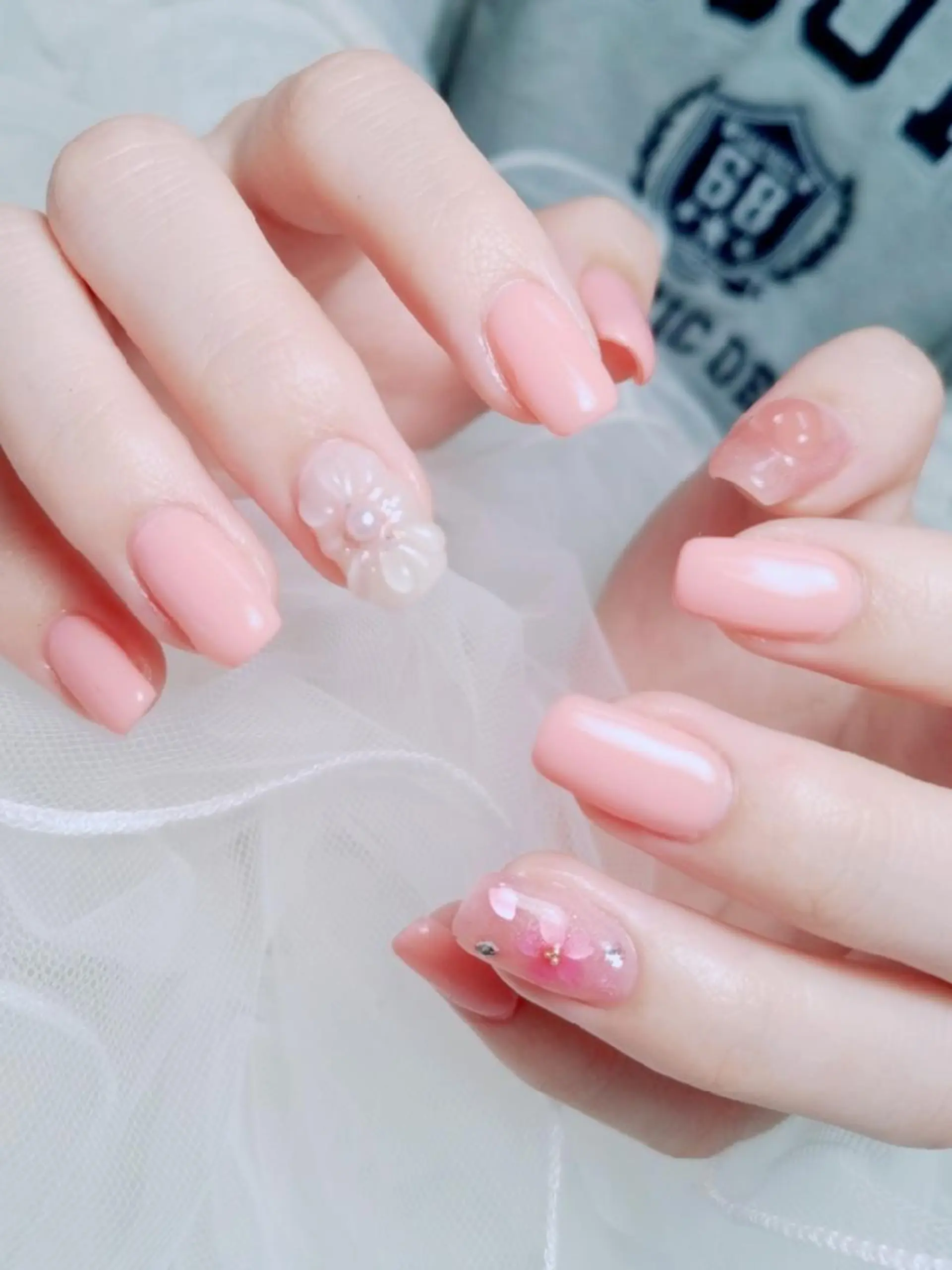 ネイル ハンドネイル 門戸厄神プライベートサロンulunail所属・ulunail mikaのネイルデザイン