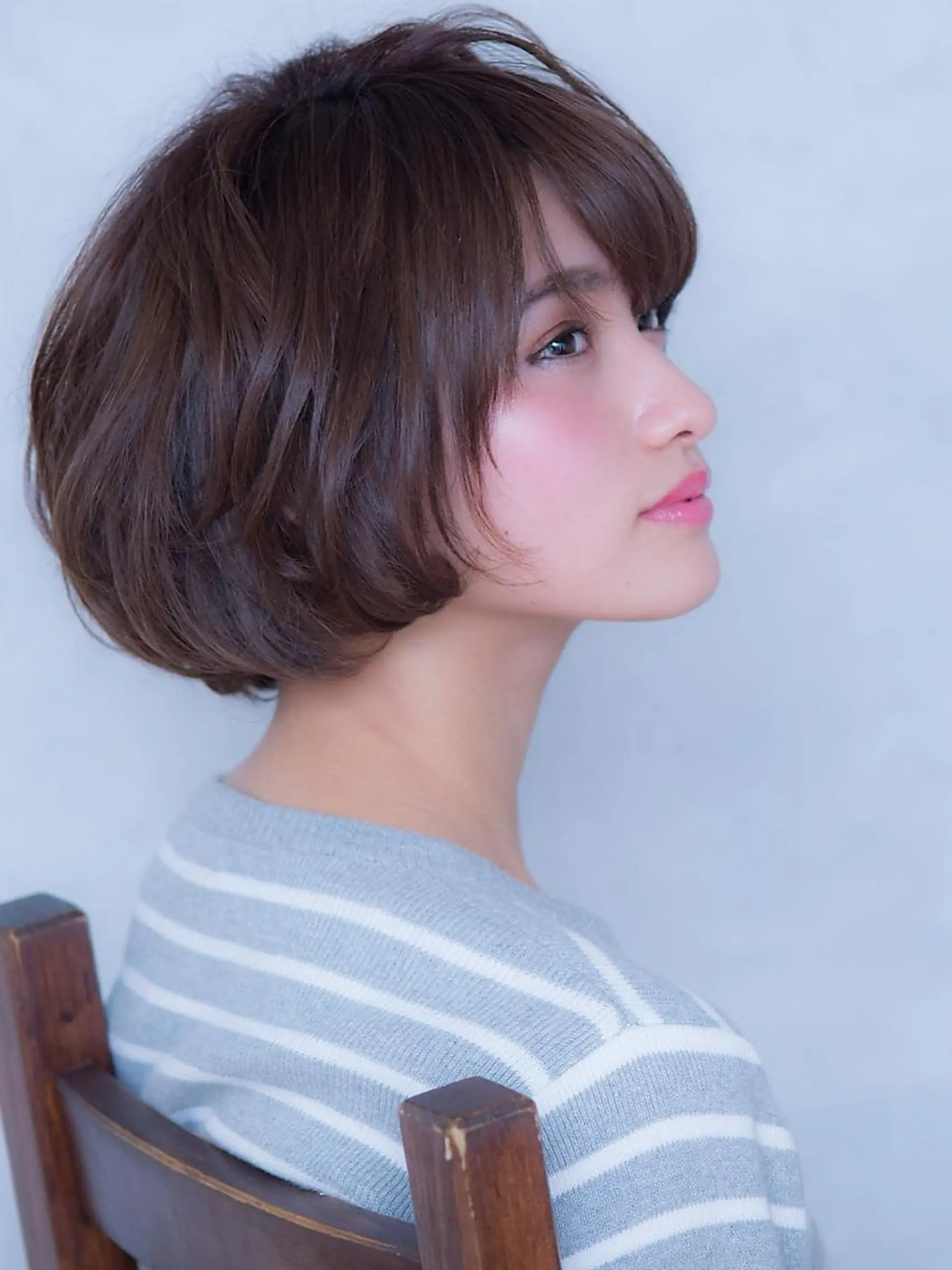 ショート カラー パーマ ヘアアレンジ メンズ 🍀髪質改善 ケアカラーrootsのヘアスタイル