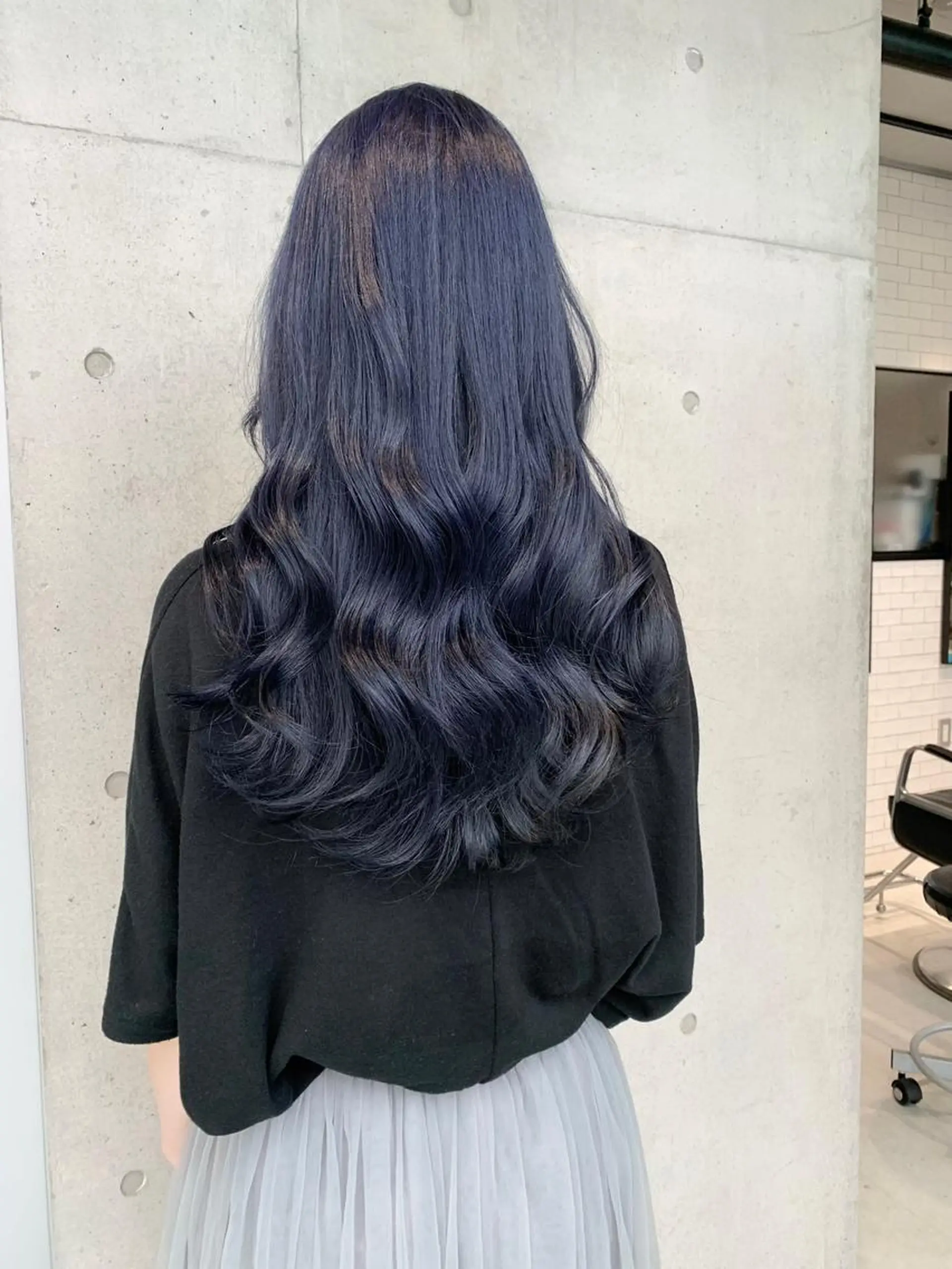 セミロング カラー カット ヘアカラー トリートメント ヘッドスパ ヘアセット 透明感/オリーブ/ グレージュ/YUKAのヘアスタイル