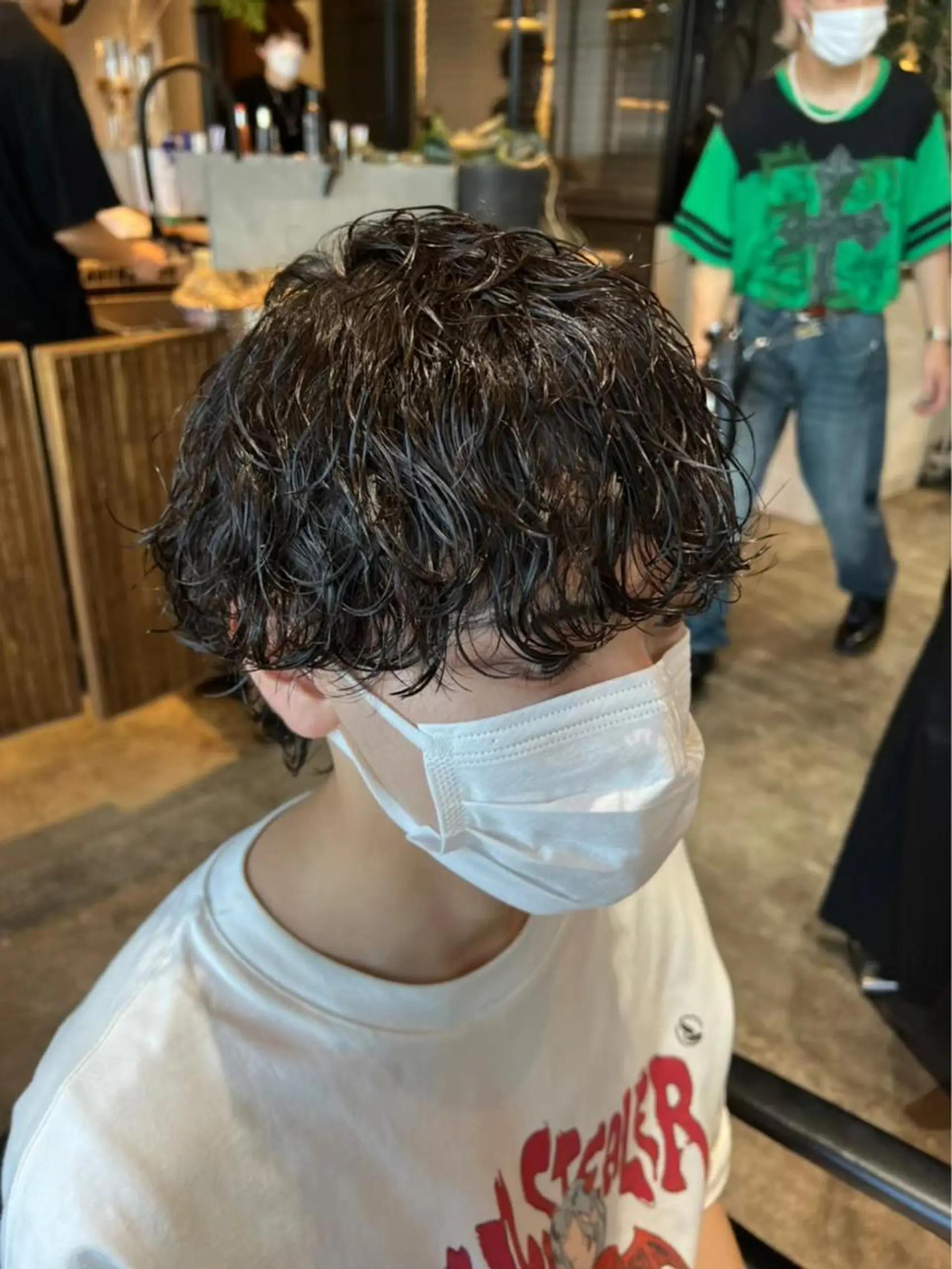 ミディアム パーマ メンズ 渋谷/メンズ特化/ 女子ウケ/FUKAのヘアスタイル