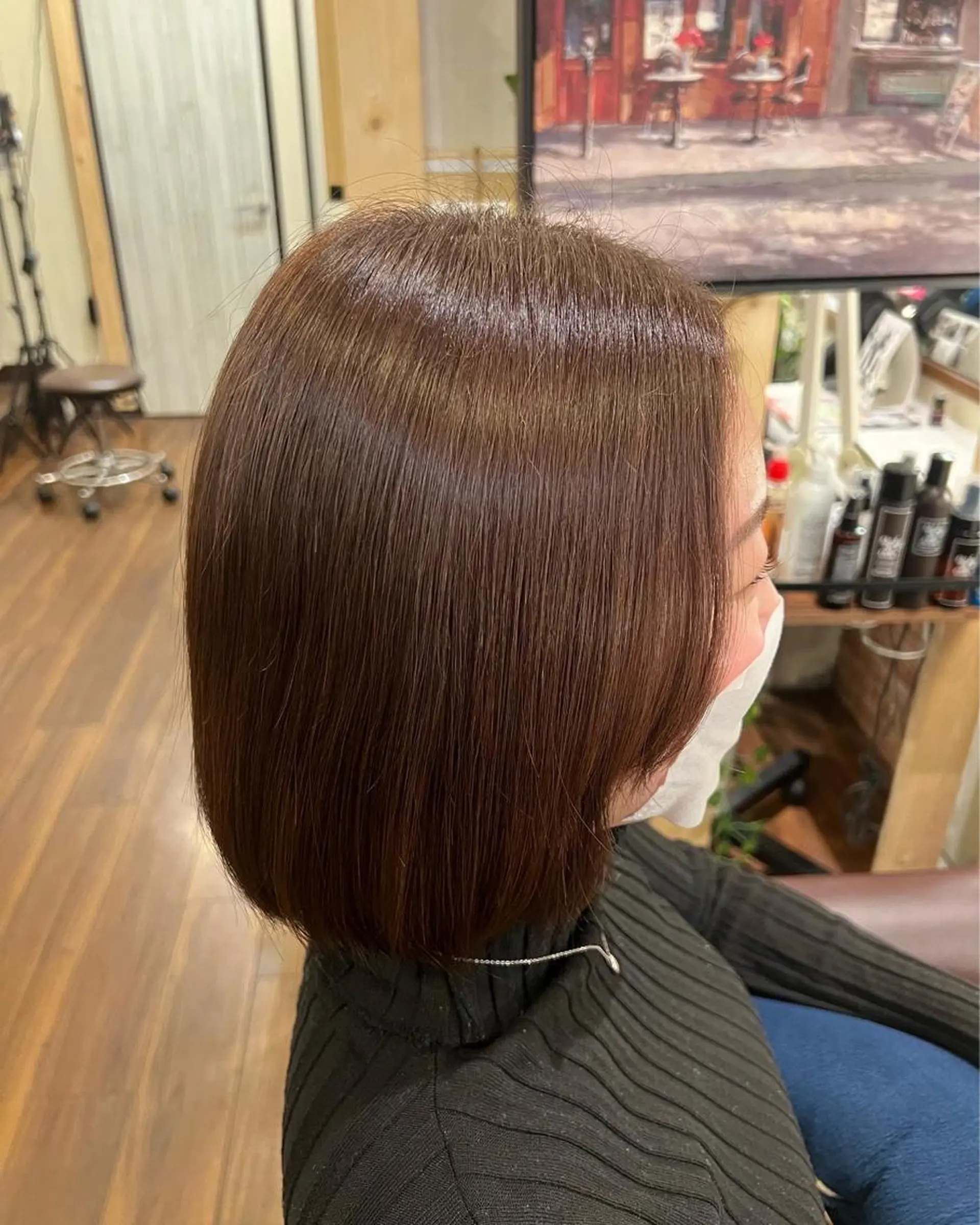 カラー 石野 しおりのヘアスタイル