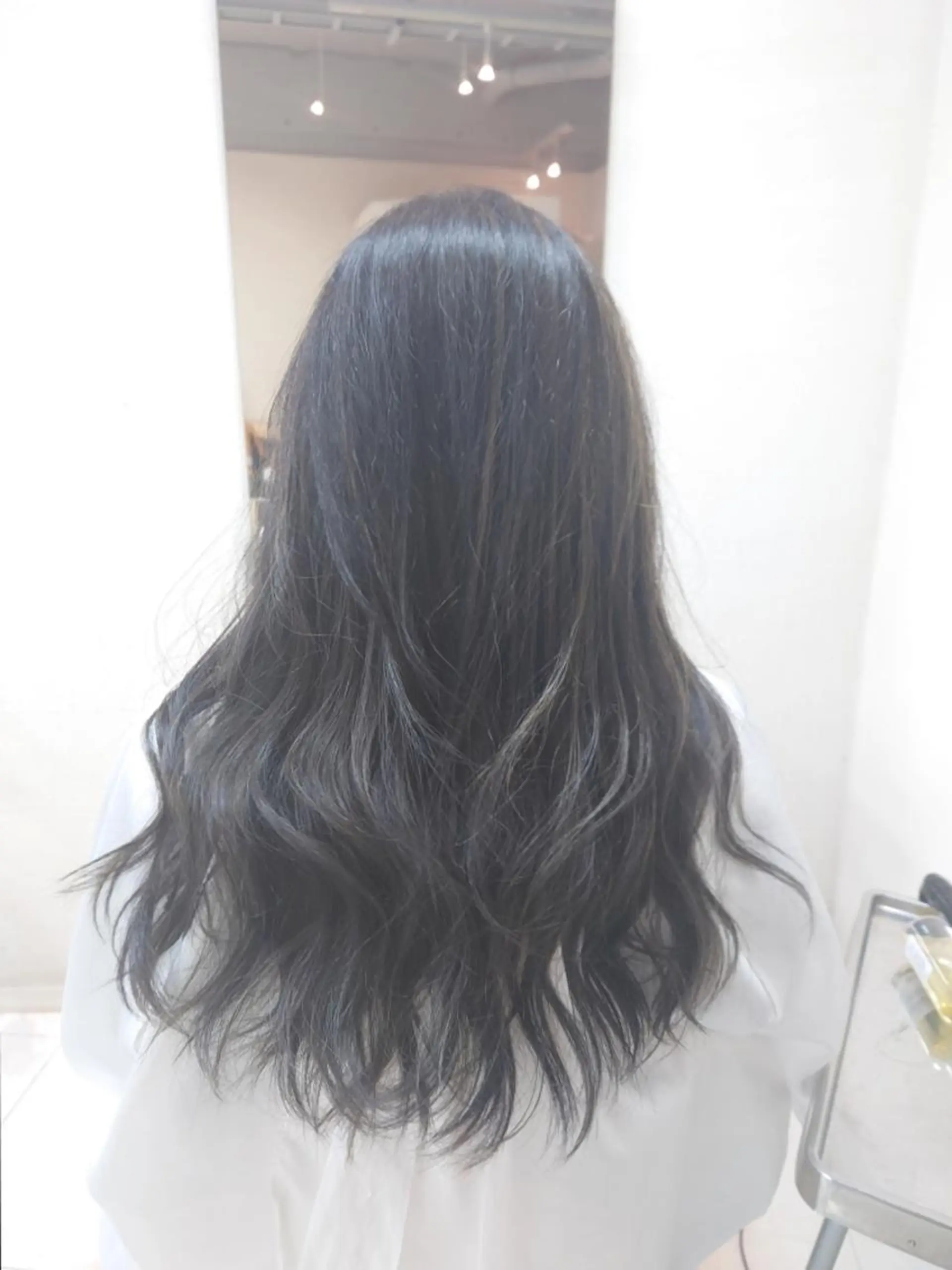 ロング カラー nagane sayakaのヘアスタイル