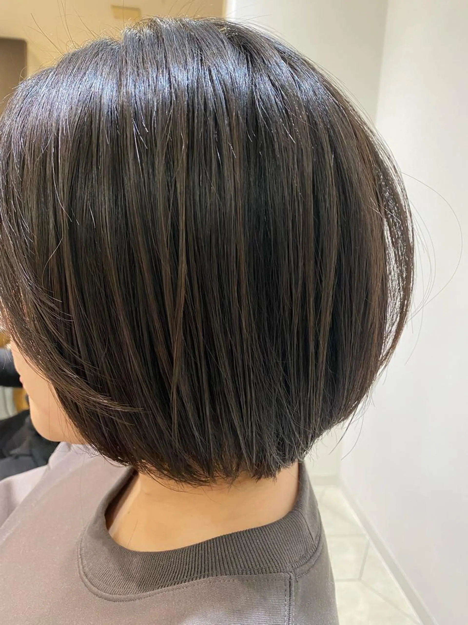 ショート ボブ 大倉 未波のヘアスタイル
