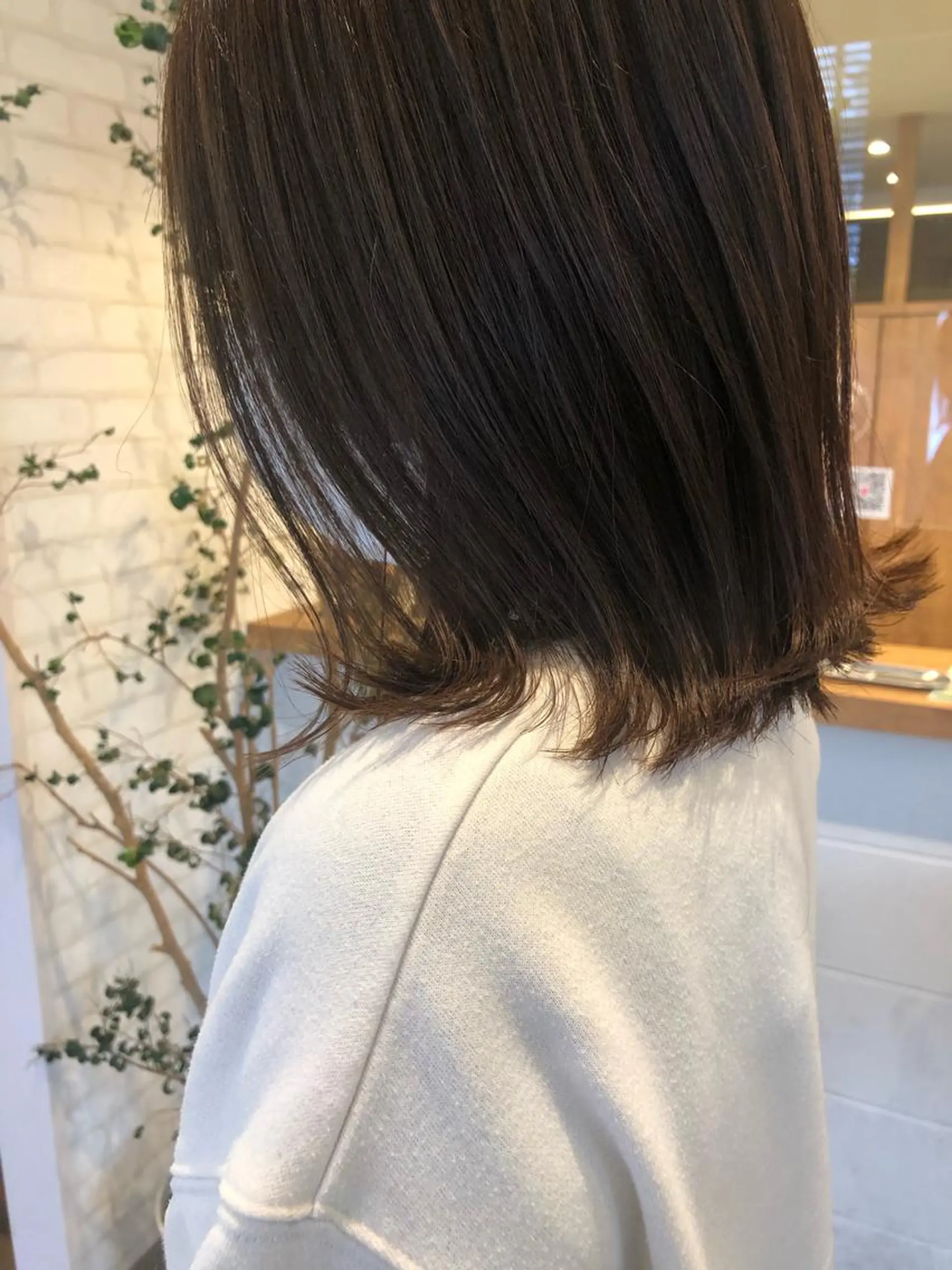 ミディアム カラー パーマ ヘアアレンジ ❣️倉敷❣️美髪 カラー能登一成のヘアスタイル