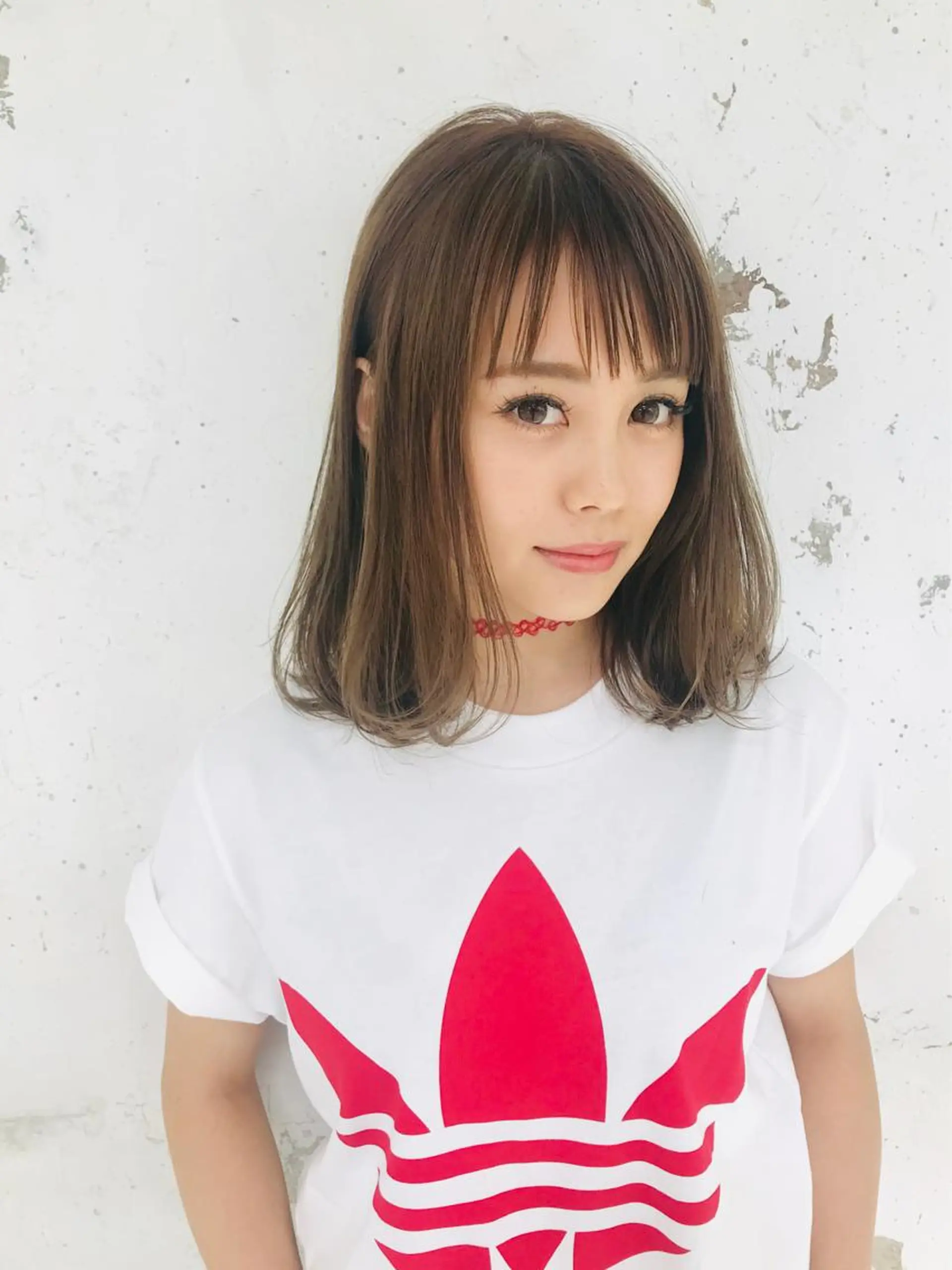 ミディアム ショート白髪染め無料 ／河瀬謙介のヘアスタイル