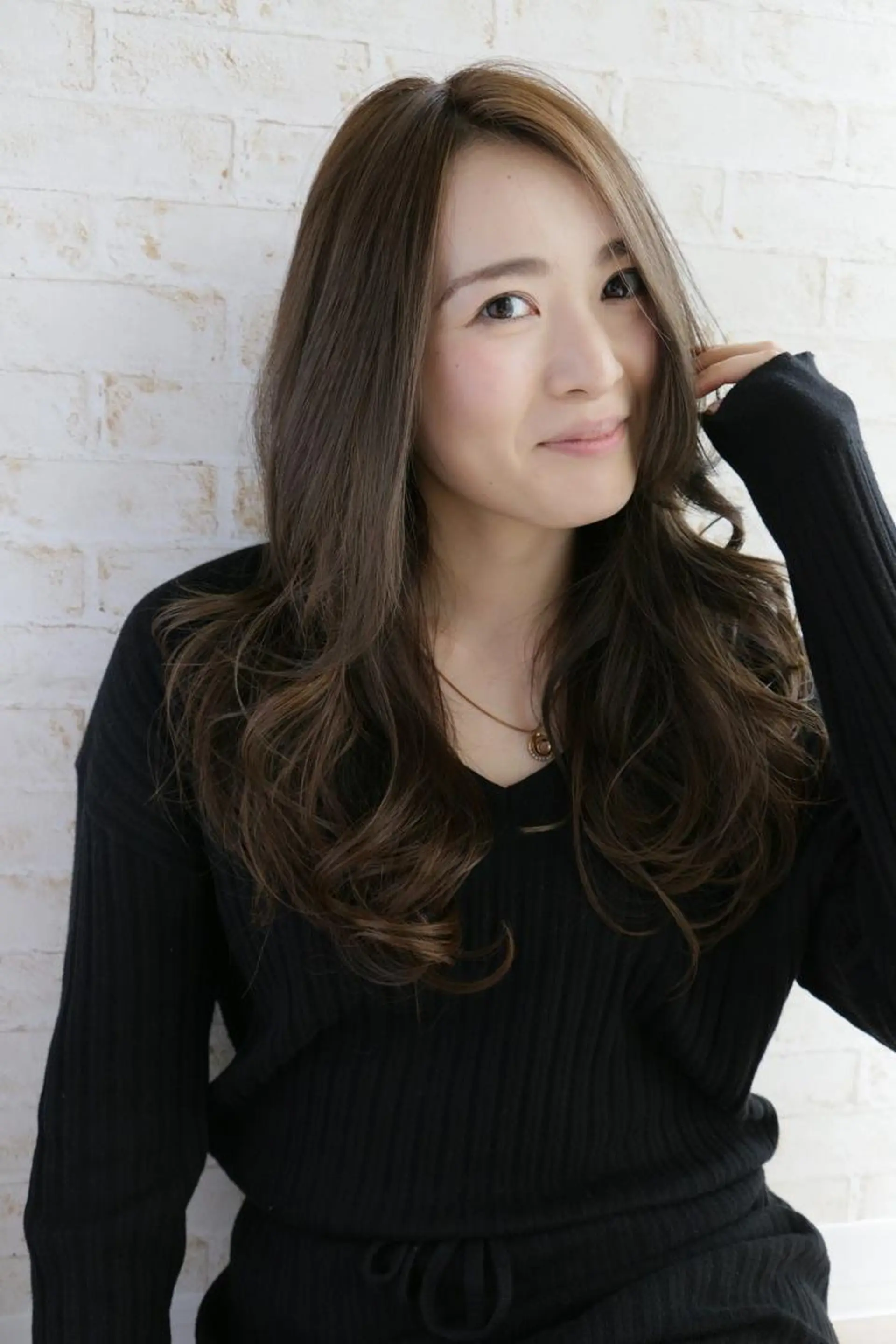 ロング 角 大輔のヘアスタイル