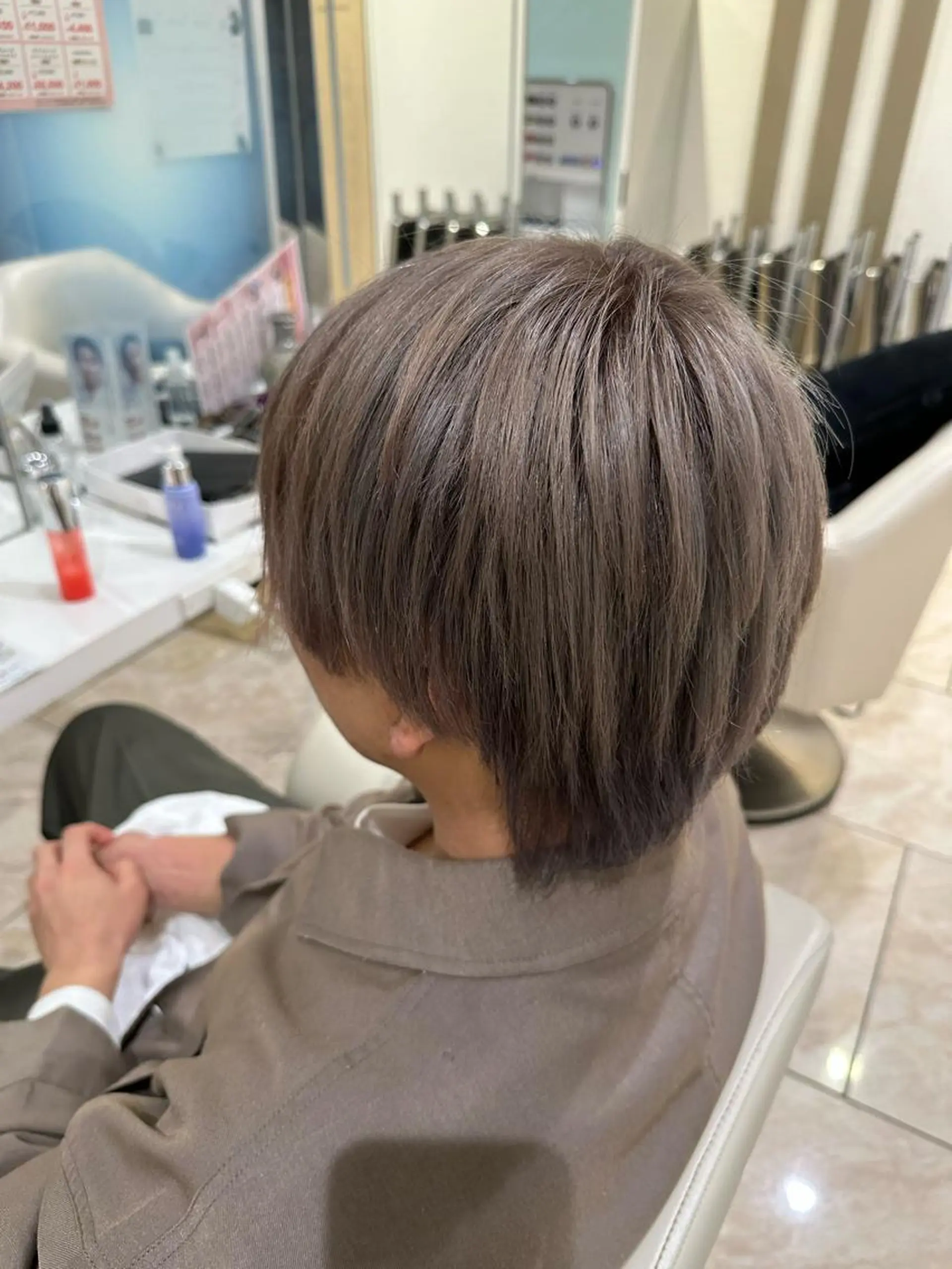 カラー メンズ 波巻パーマ/毛流れ パーマ☘️りゅうせいのヘアスタイル