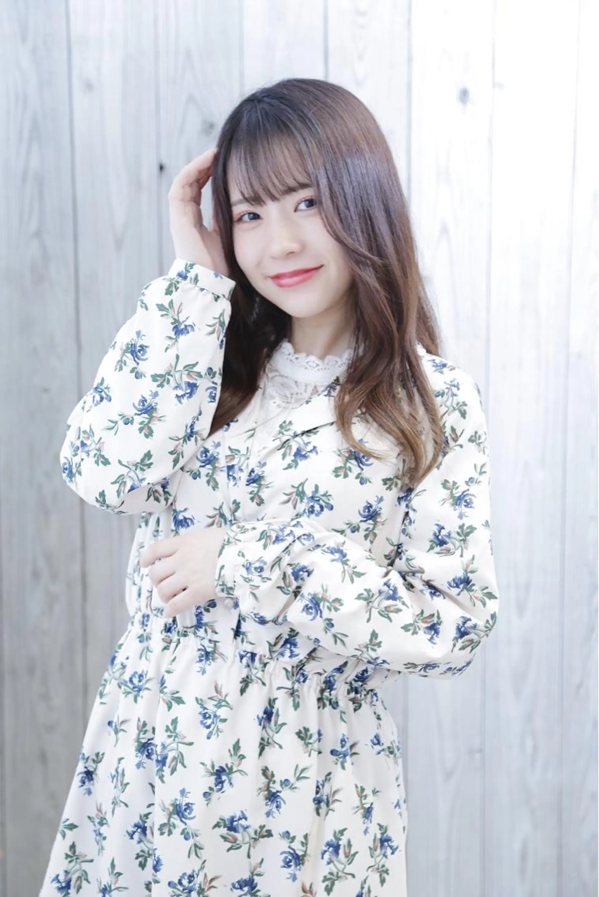 セミロング 石沢 知康のヘアスタイル