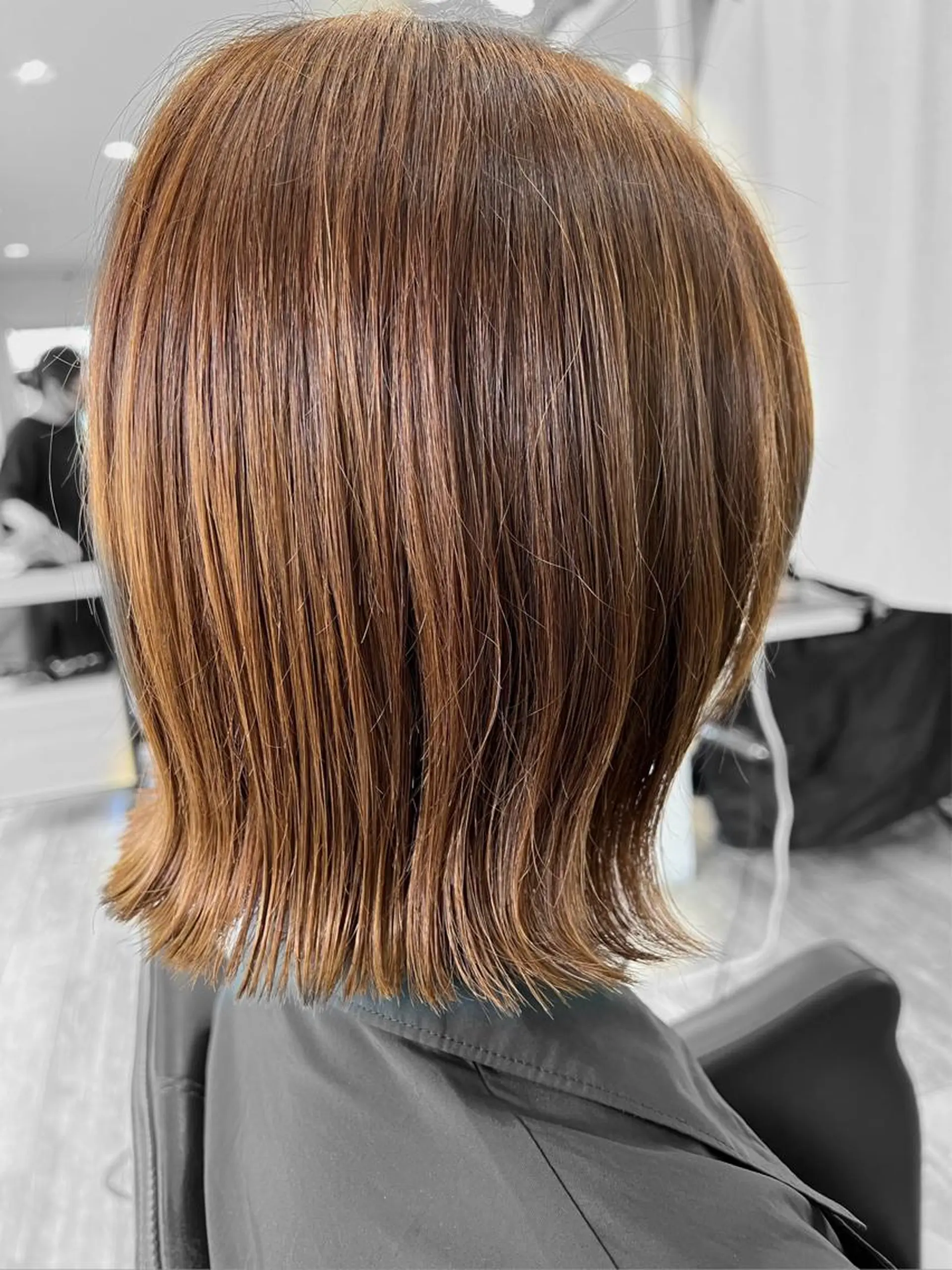 ミディアム ボブ HARUKI 艶髪特化美容師のヘアスタイル