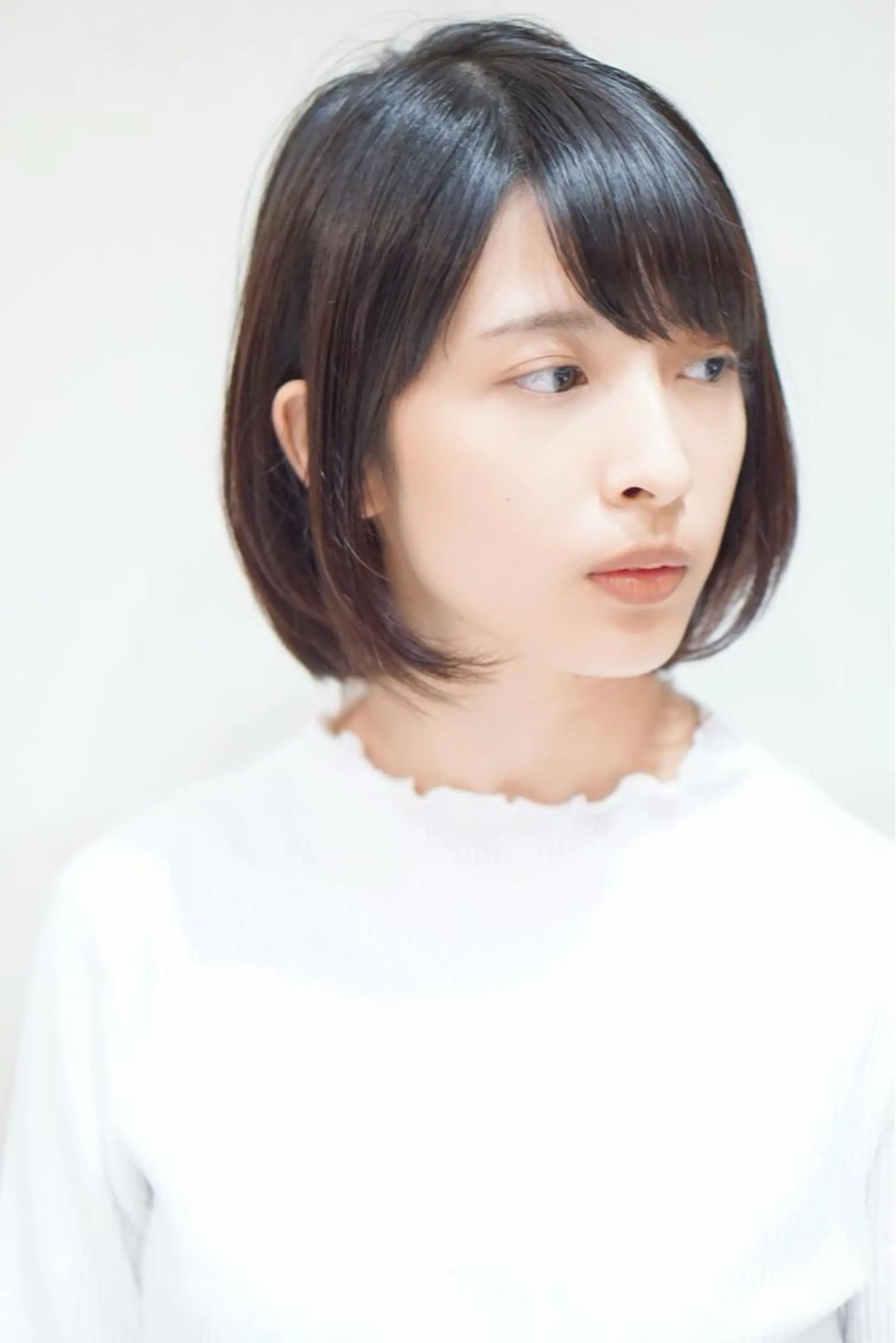 ショート カラー ボブレイヤー ボブ 顔周りカット レイヤーカット 似合わせカット ディレクター ノナカのヘアスタイル