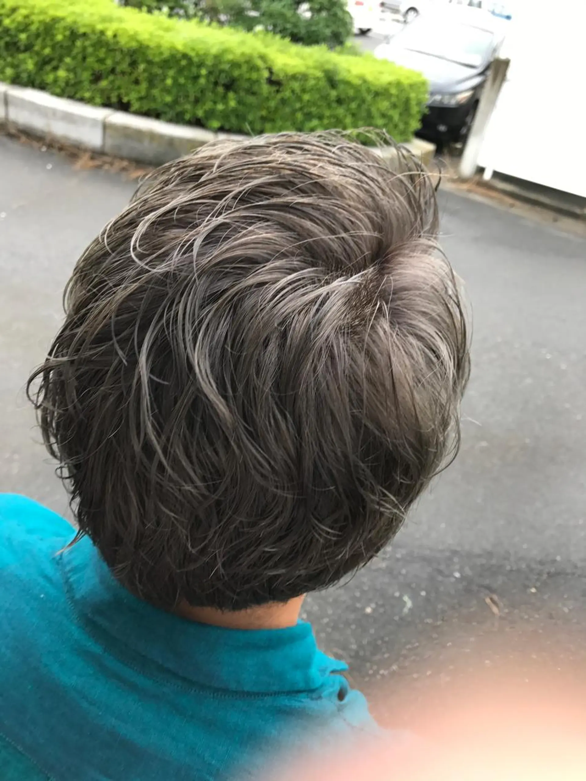 ミディアム カラー 関口 友行のヘアスタイル