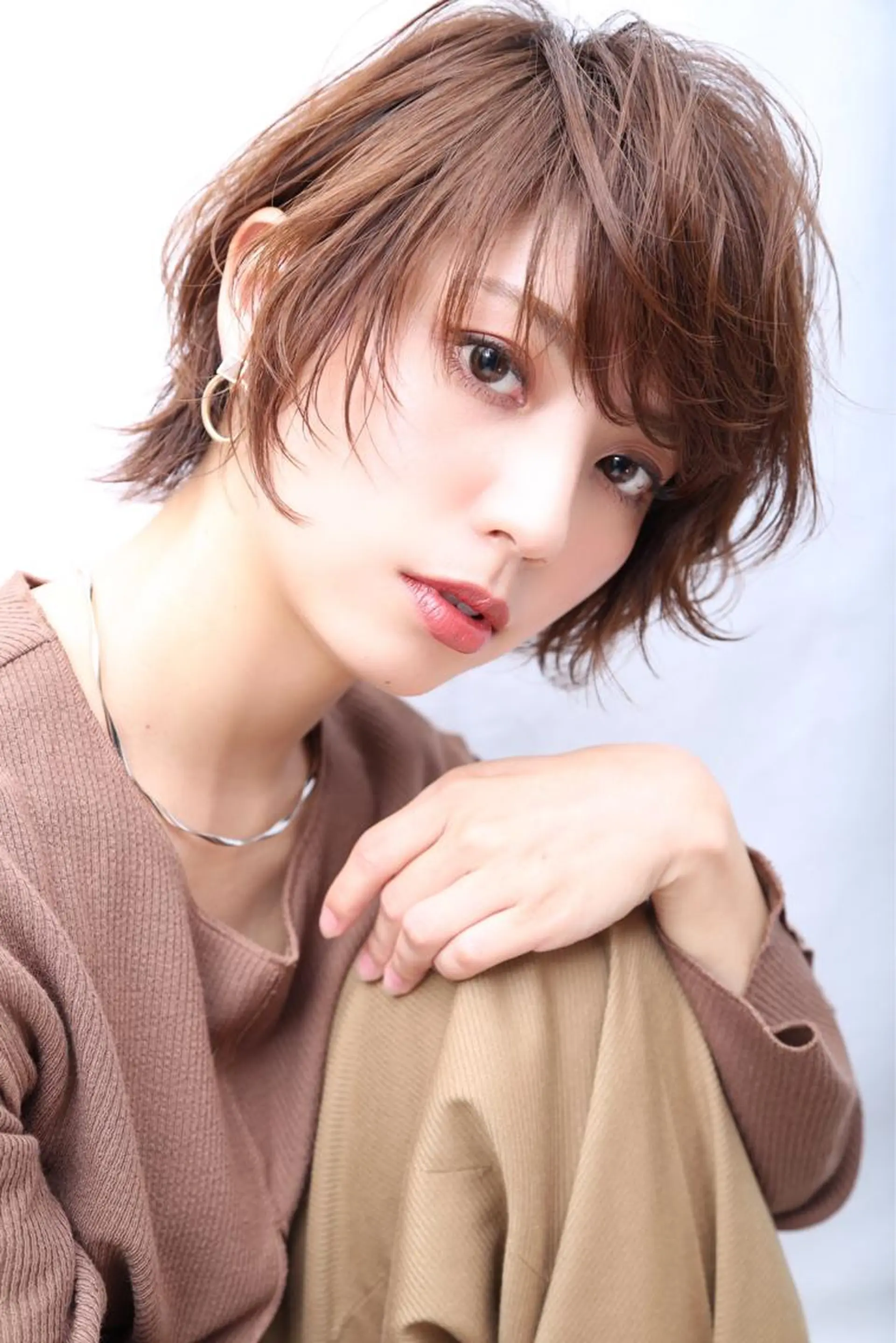 ショート カラー カット ヘアカラー トリートメント 小顔カット/レイヤー 【WiLL】加藤のヘアスタイル