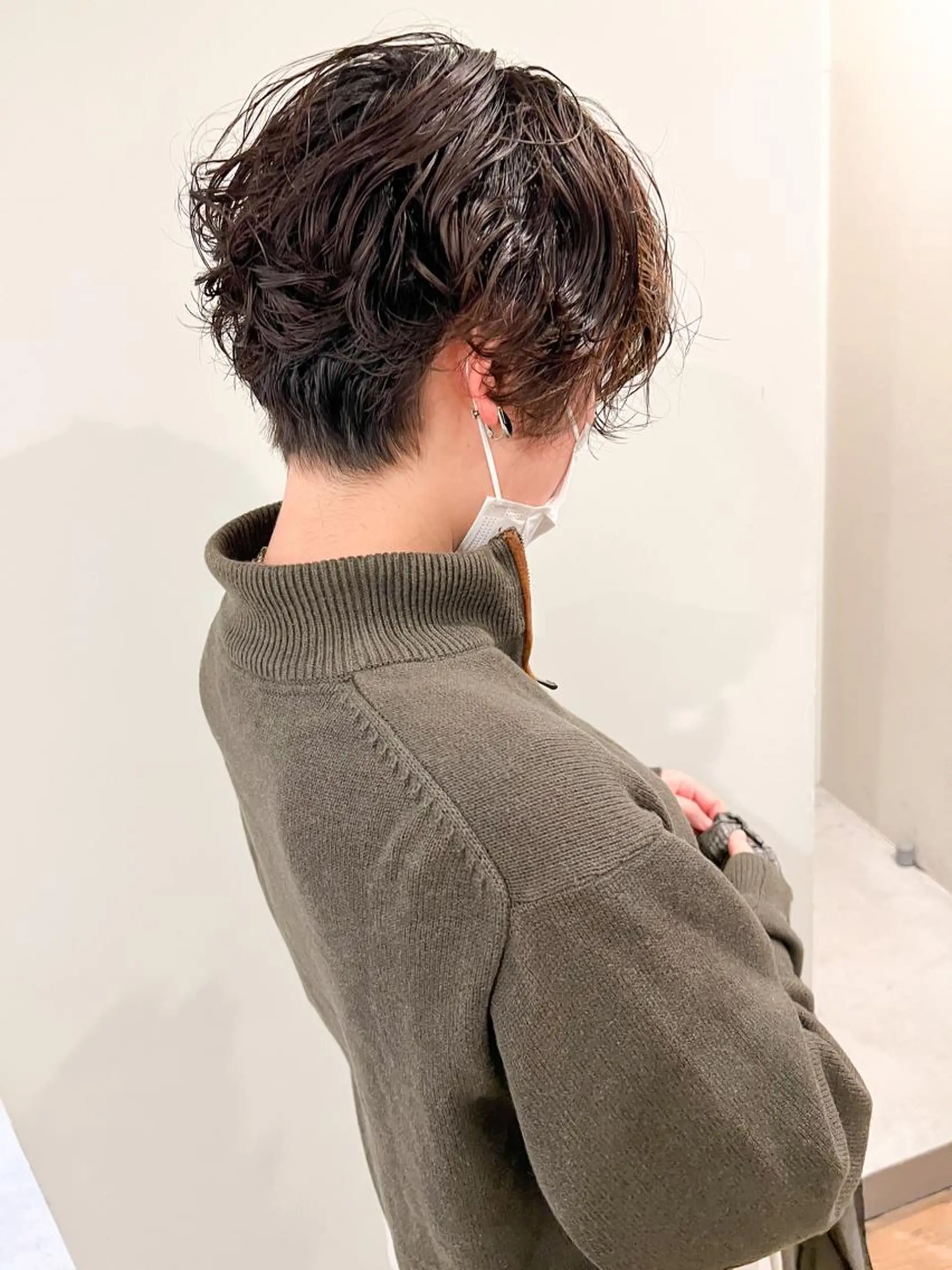 ショート パーマ ミディアムパーマ /癖毛パーマのヘアスタイル