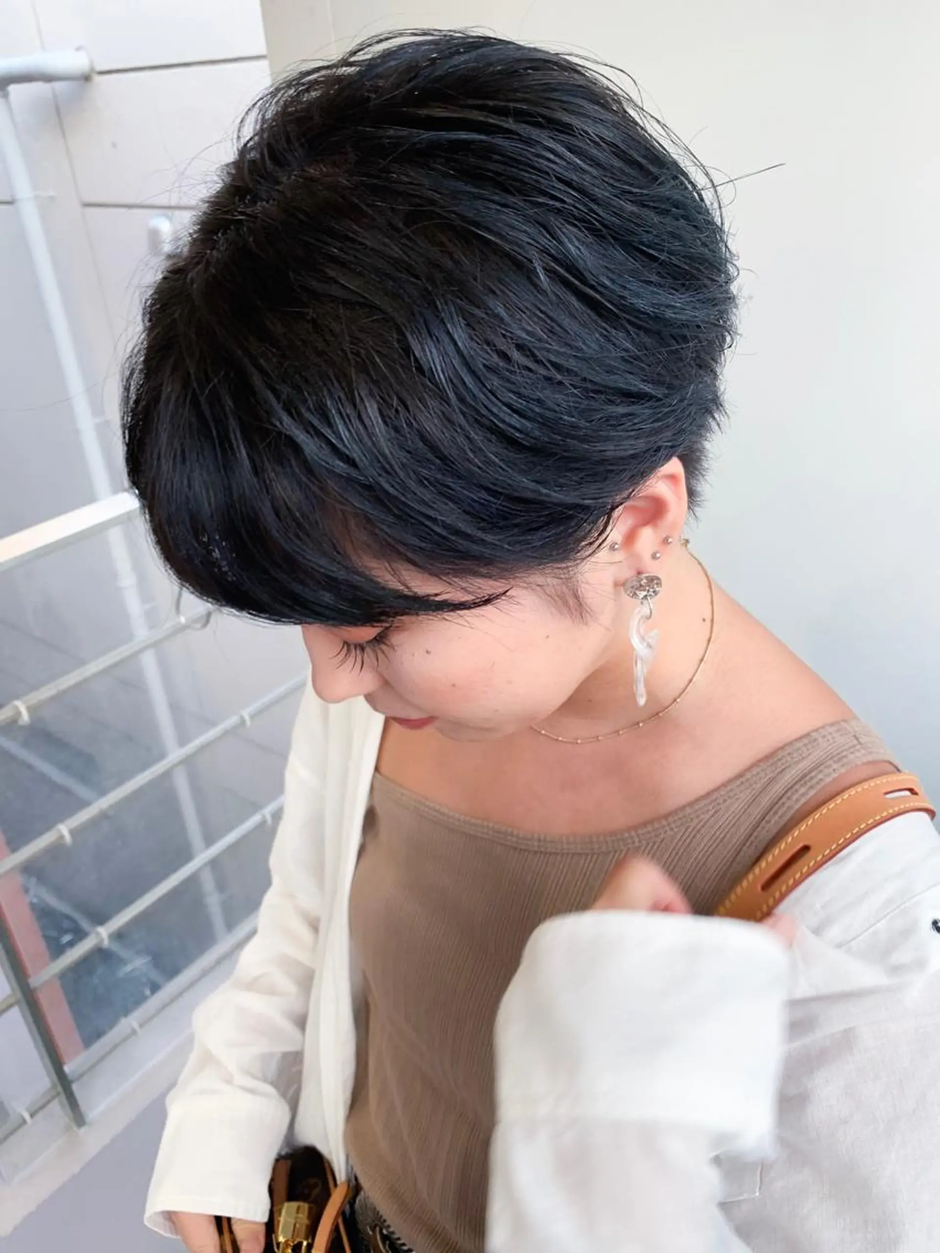 ショート カラー ショート/レイヤー なら石井知希のヘアスタイル