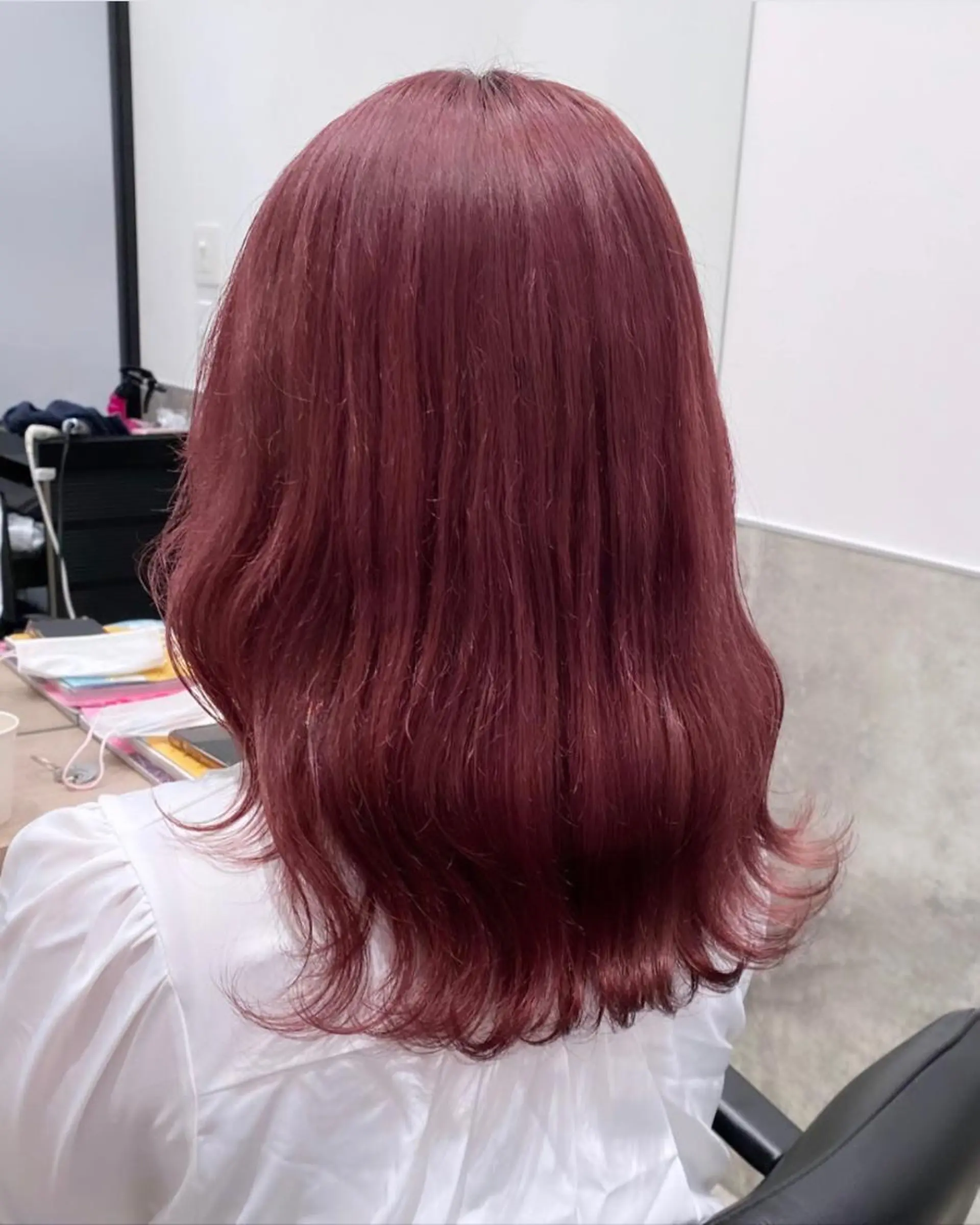 ミディアム カラー 💗ガーリーヘア🎀 saki💗のヘアスタイル