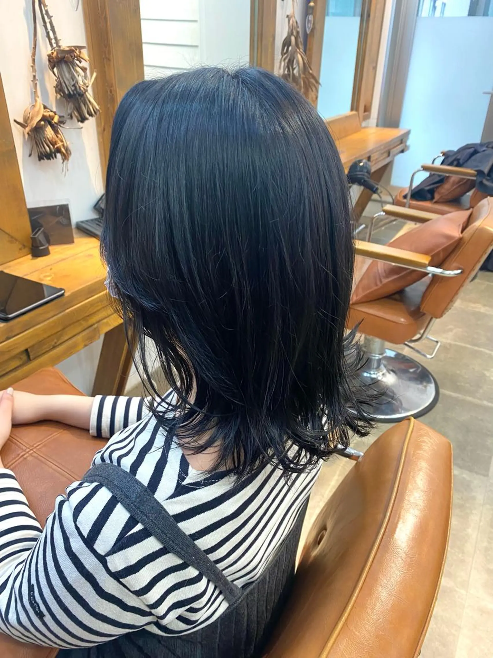 ミディアム カラー 縮毛矯正/髪質改善/ 佐々木大輔のヘアスタイル