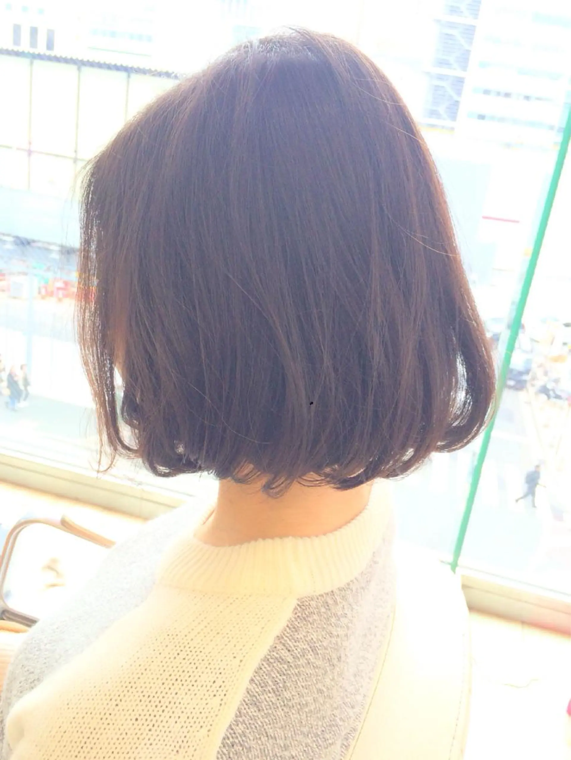 ミディアム 西村 ようこのヘアスタイル