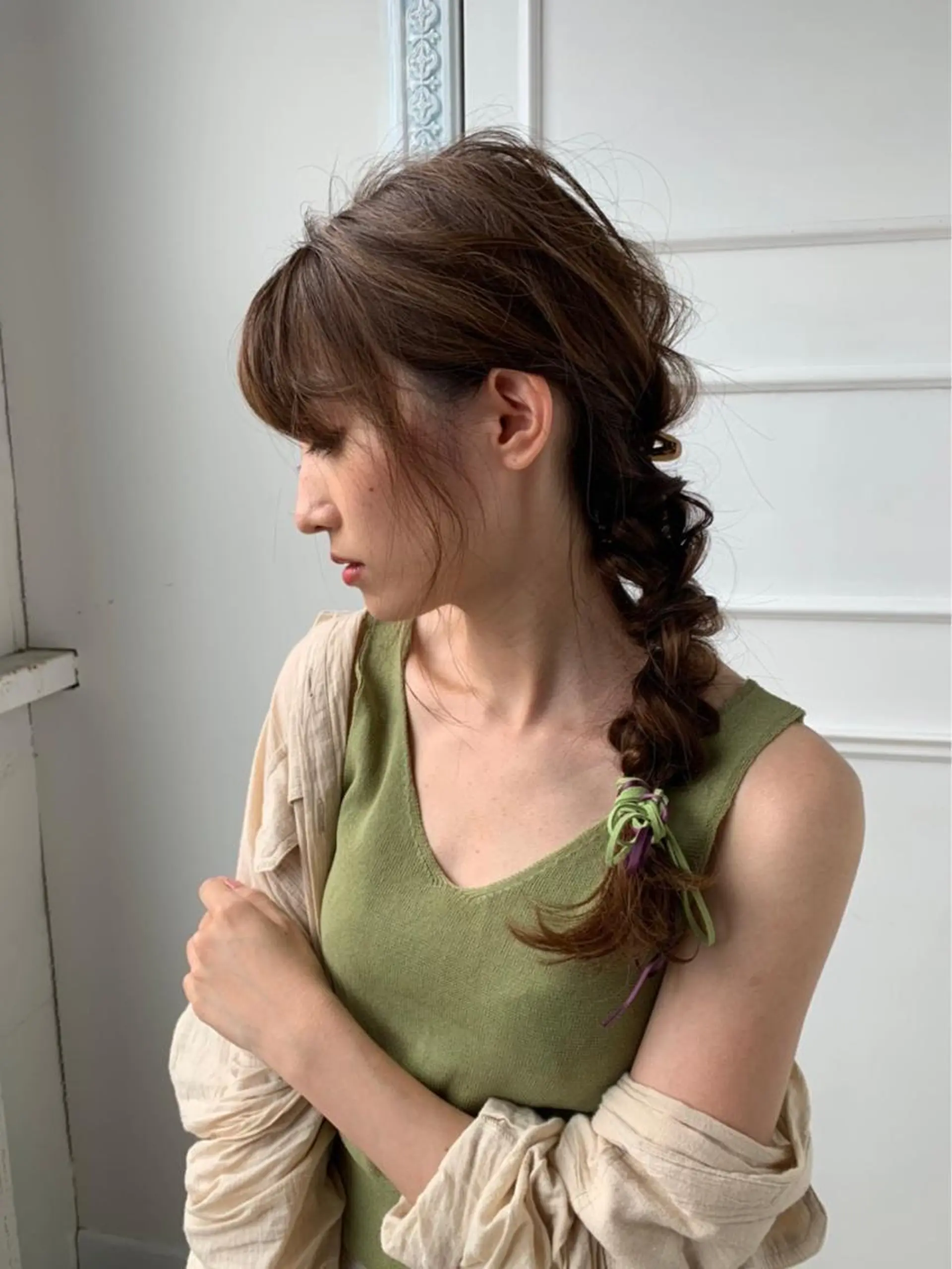 ヘアアレンジ LEVIJU hair所属・韓国ヘア🕊村上 ののこ🕊のヘアスタイル