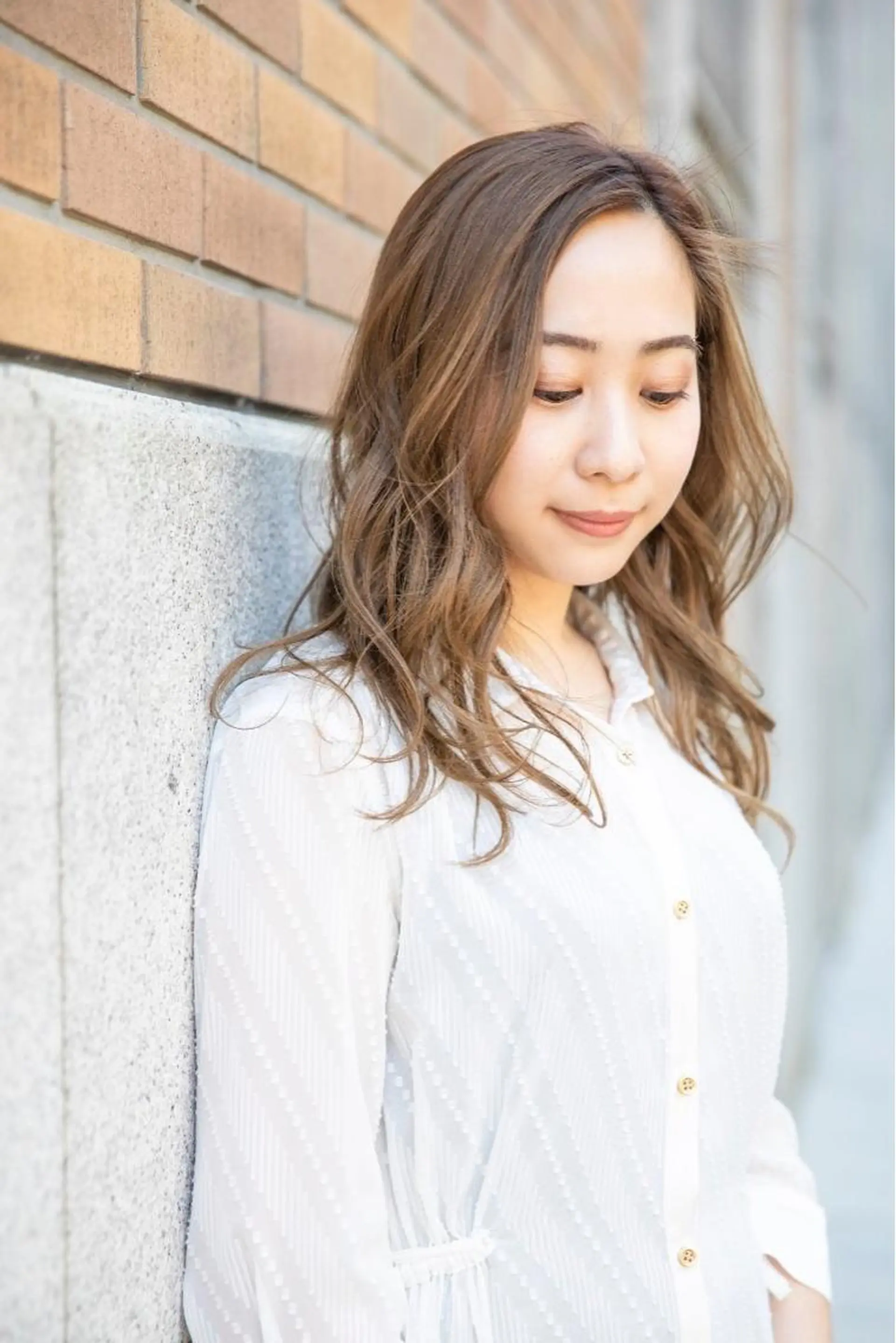 セミロング カラー 🔔支持率NO.1 🔔廣岡慶太のヘアスタイル