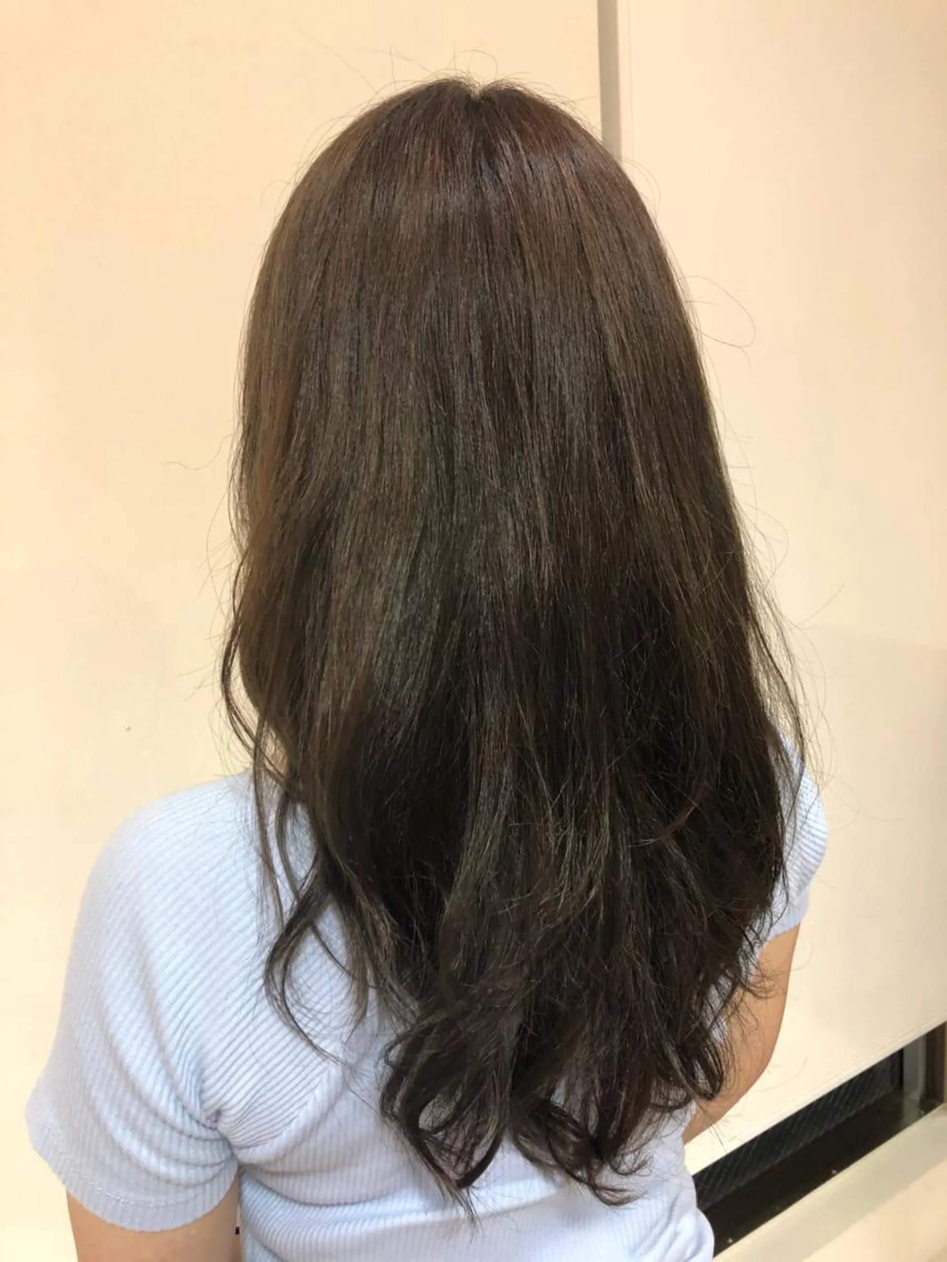 ロング カラー アッシュ ブルーカラー ブルーアッシュ ロング 🌼RIKA KAWAUCHI🌼のヘアスタイル