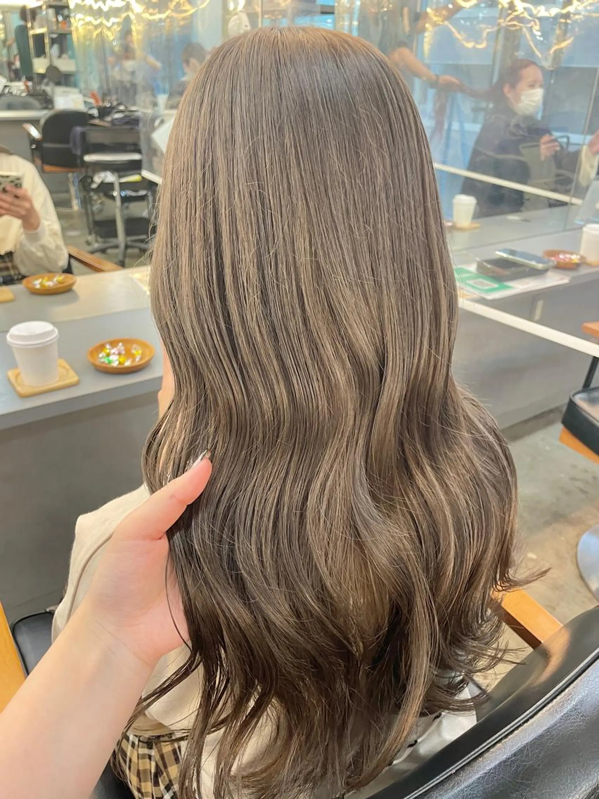 ロング 🤍韓国ヘア🇰🇷 タバタサオリ🤍のヘアスタイル