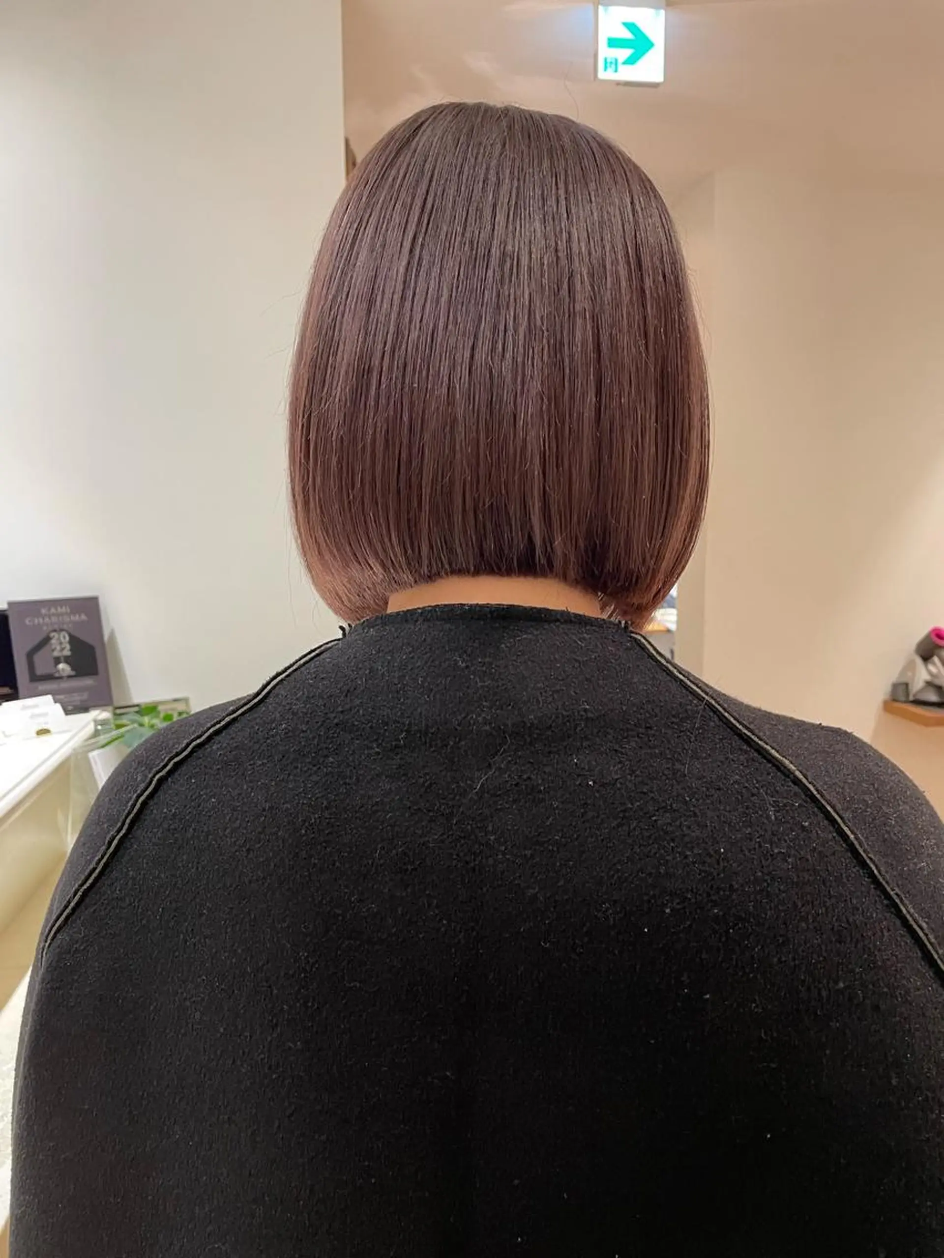 ショート カラー ベージュカラー ラベンダーカラー ラベンダーベージュ ボブ ヘアカラー トリートメント ボブ/レイヤー/ケア パーマ/リュウタのヘアスタイル