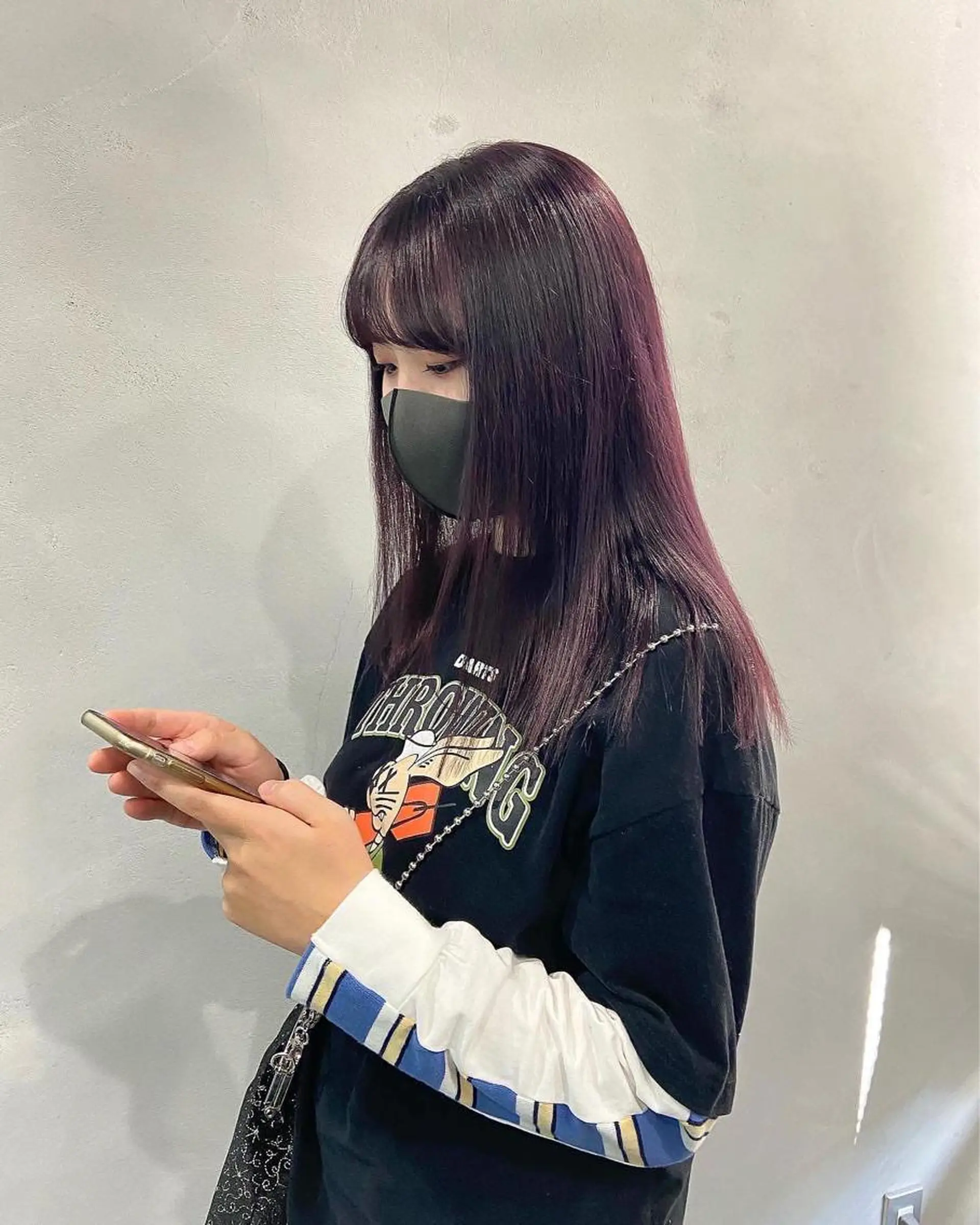 ロング カラー ヘアカラー トリートメント yuna/ボブカット /ハイトーンカラーのヘアスタイル