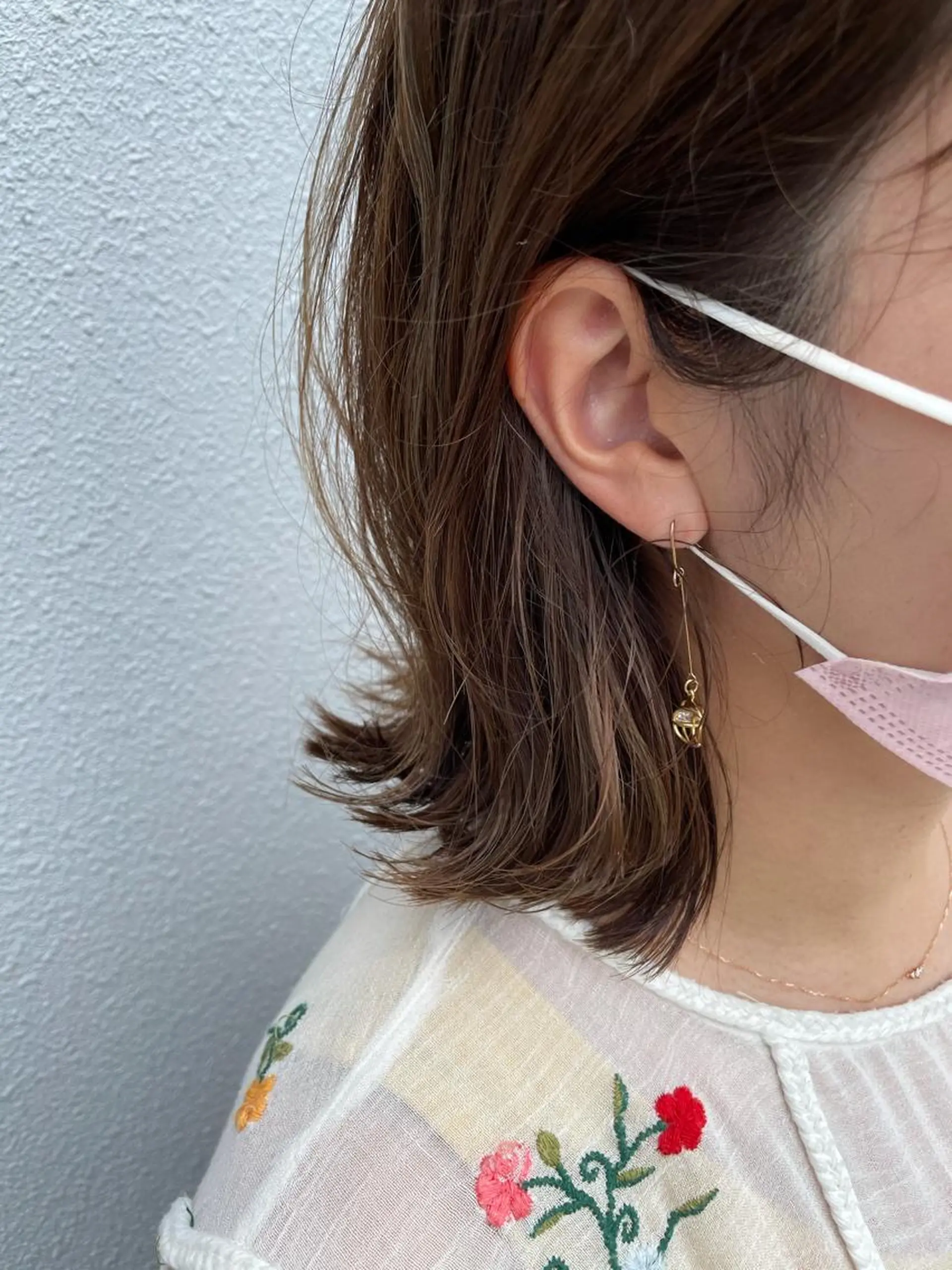 ミディアム カット ヘアカラー トリートメント C’LD hair  produce /シールドヘア所属・モテ髪/ボブ/ショー ト/アダチフウトのヘアスタイル