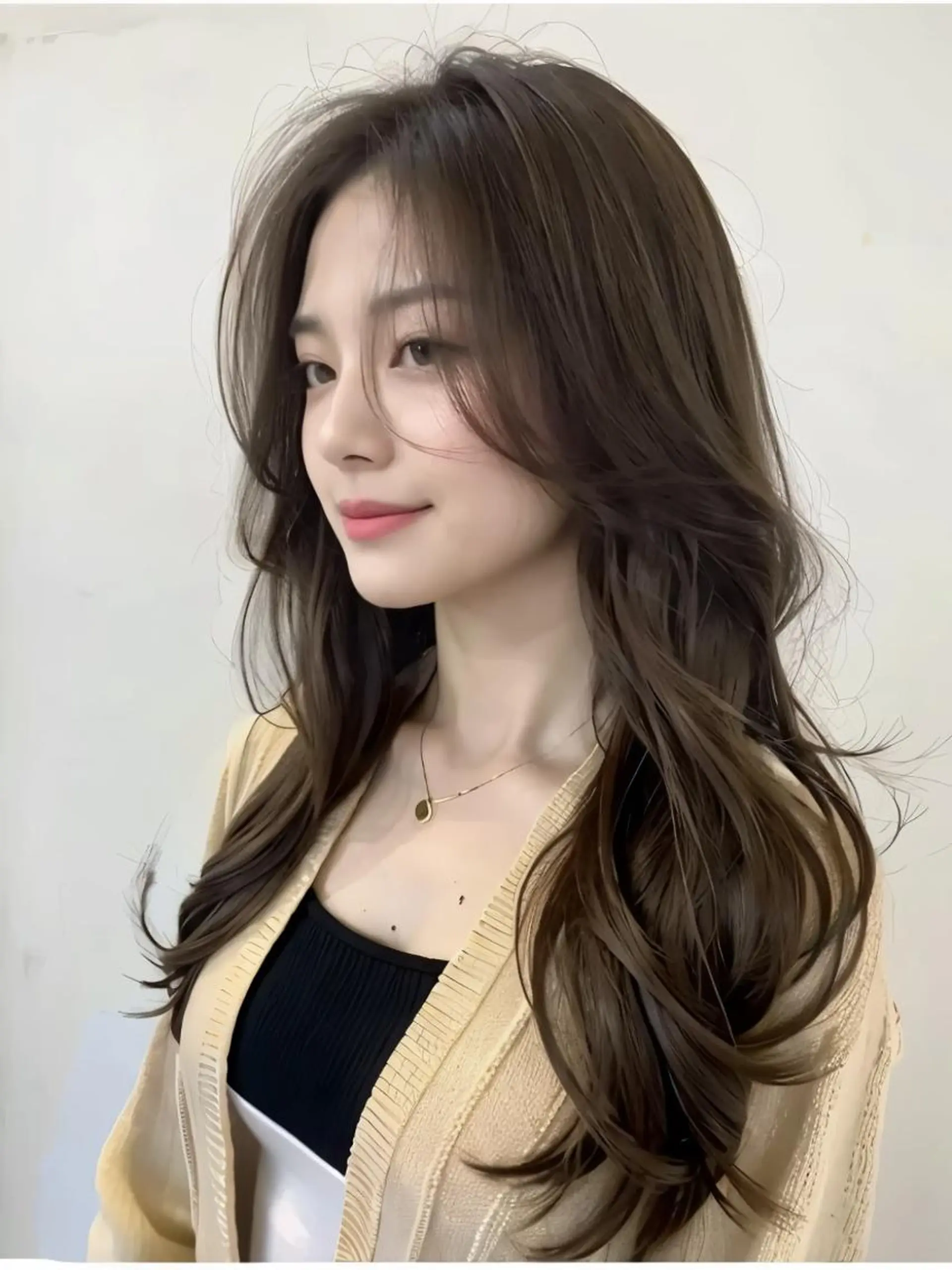 ロング 髪質改善🇰🇷 レイヤーカット/梅田のヘアスタイル