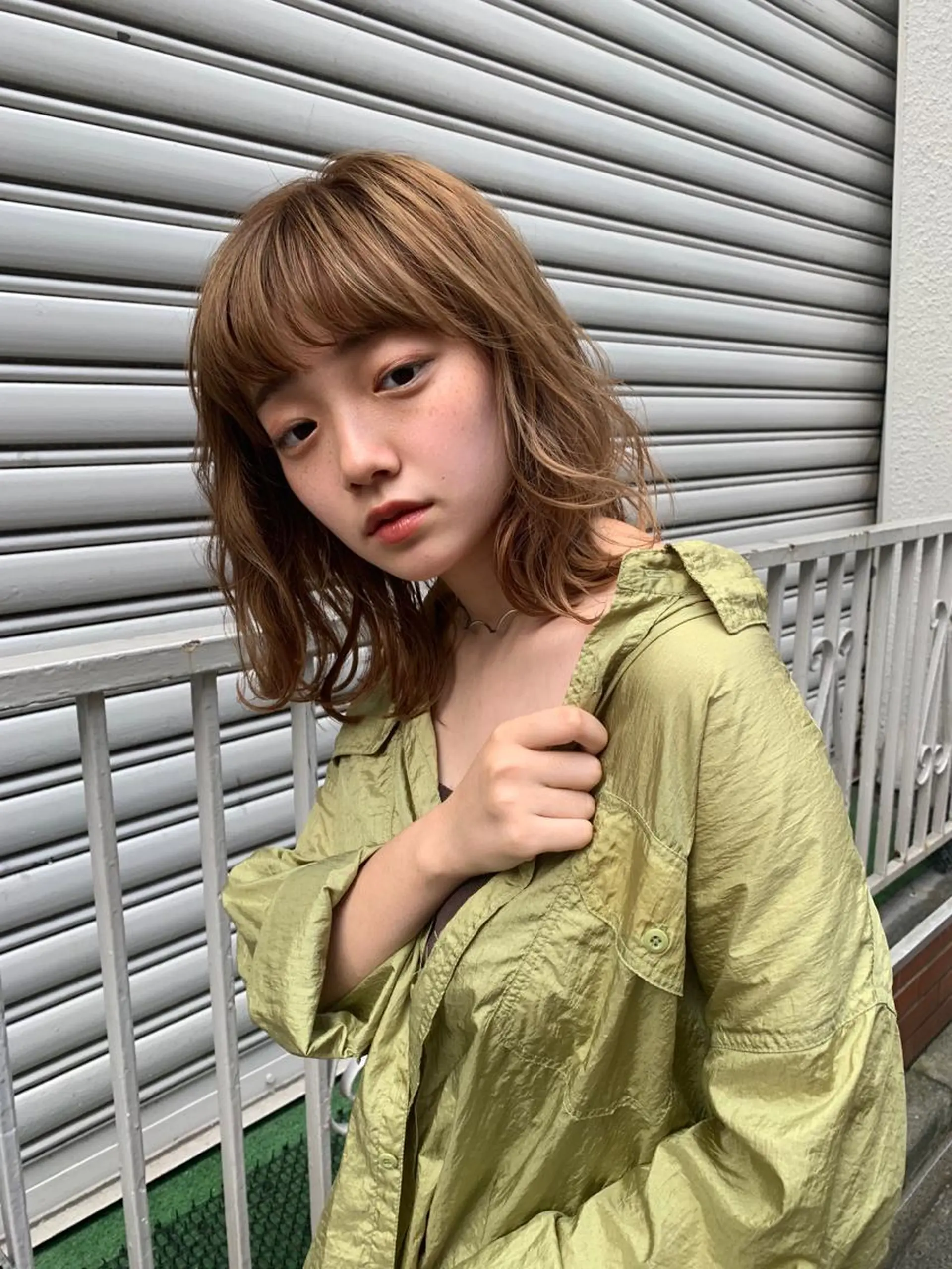 セミロング カラー ヘアアレンジ 髪質改善/縮毛/新宿 🫧SUZUKA🫧のヘアスタイル