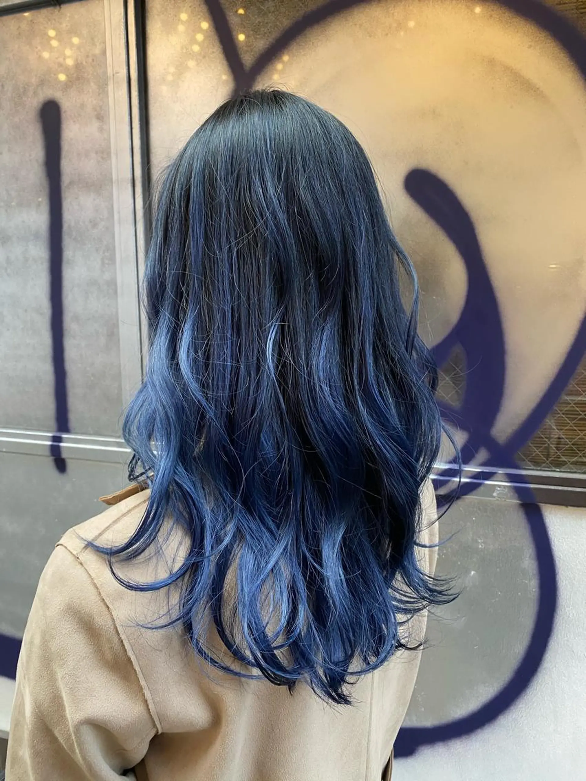 セミロング カラー 艶髪サラサラカラー 🌈前原健吾のヘアスタイル