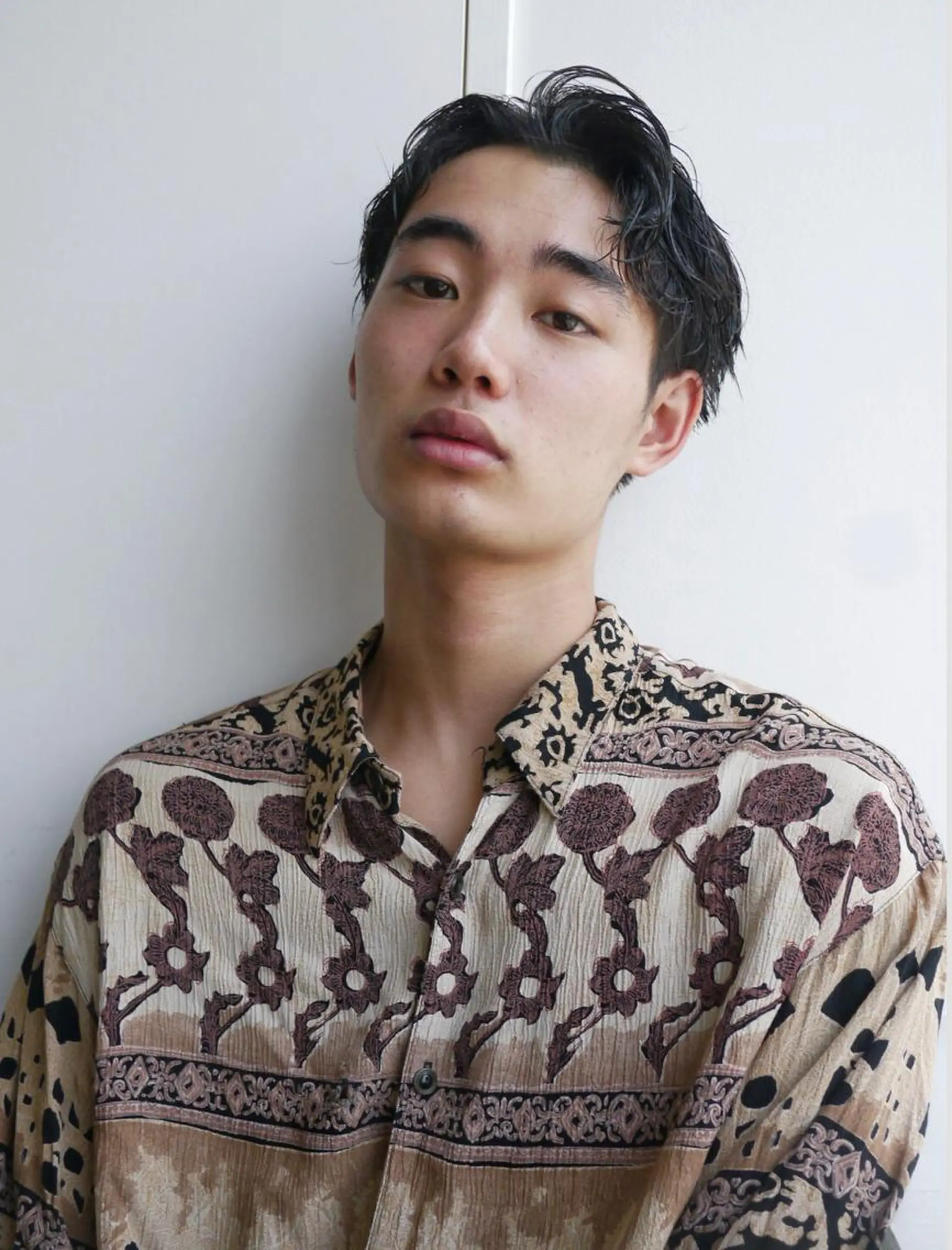 メンズ センターパート カット 渋谷メンズカット/ 工藤靖也のヘアスタイル