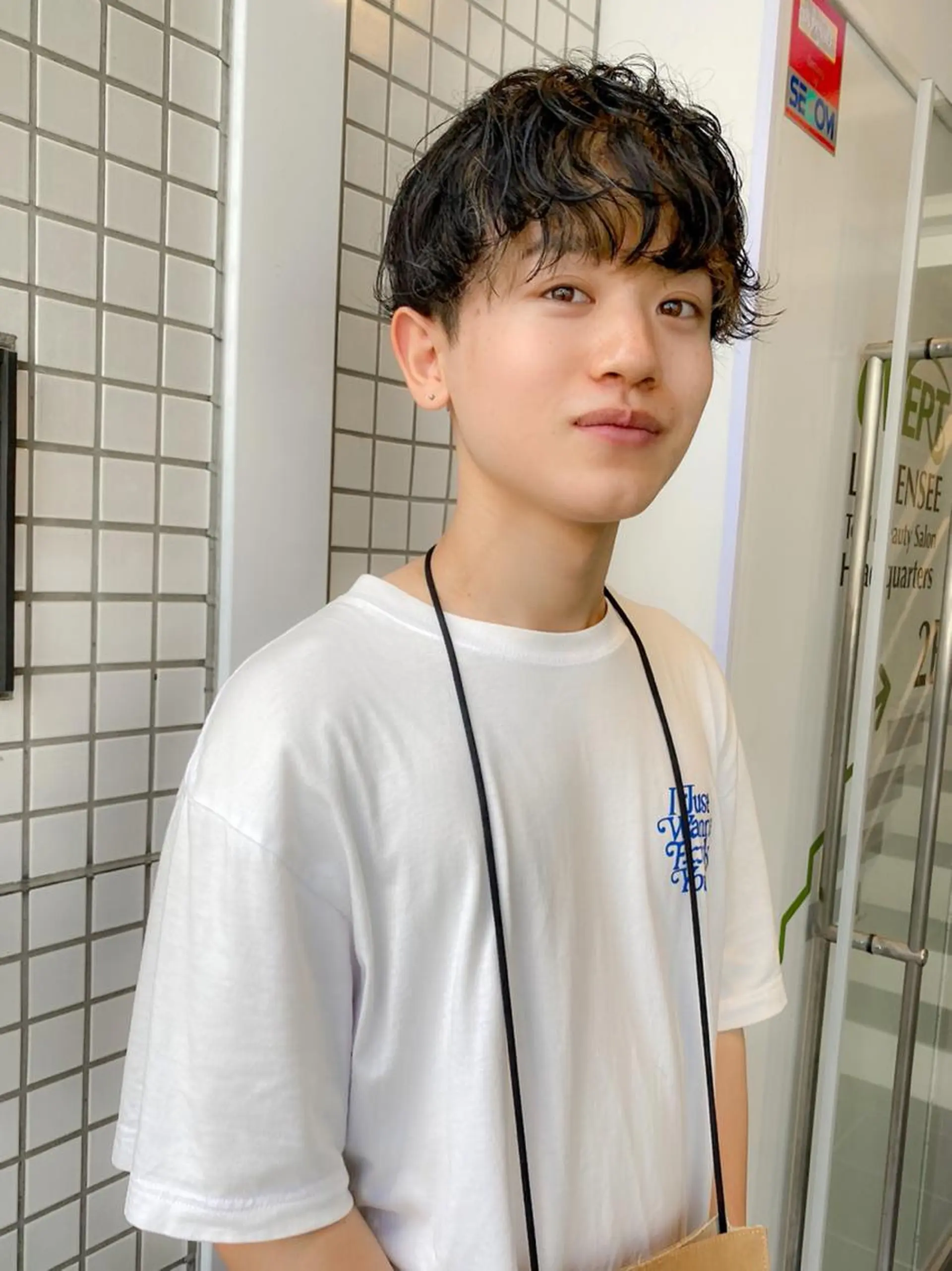 カラー パーマ メンズ カット ヘアカラー パーマ 栄/矢場町 三井太朗のヘアスタイル