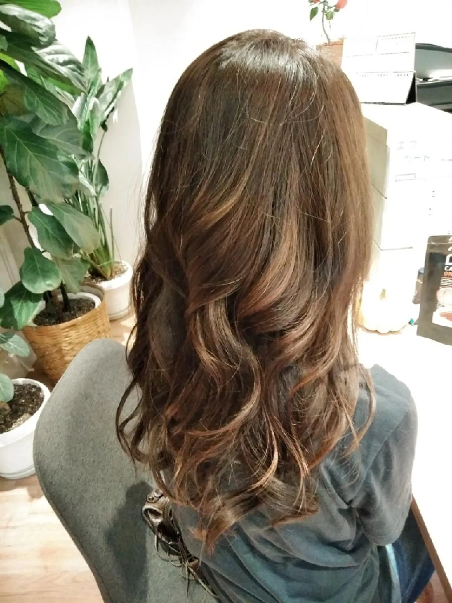 ロング カラー パーマ 木村 昇のヘアスタイル