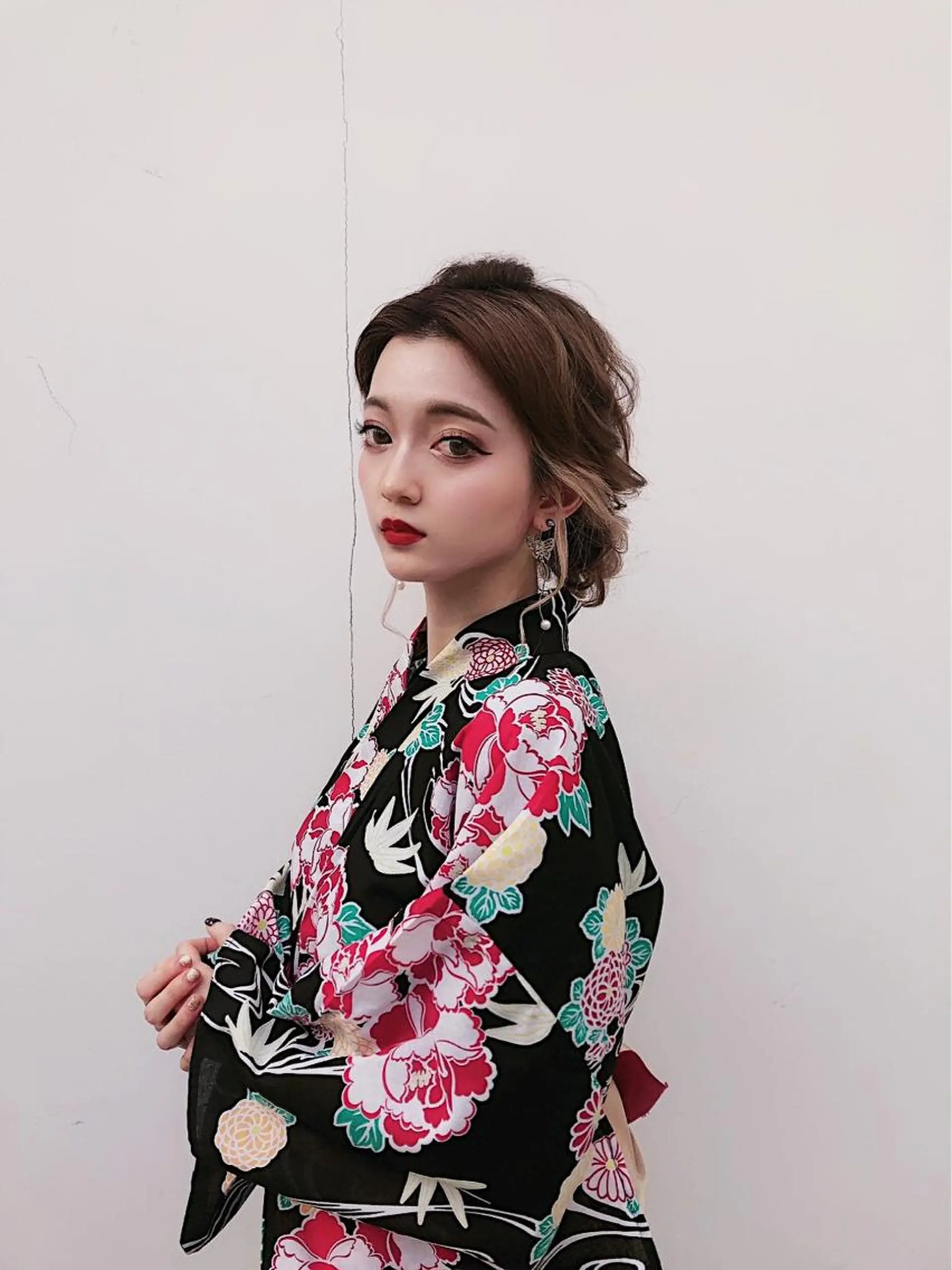 ミディアム 卒業式のヘアスタイル Mululu所属・京都最安価エクステ muuka🦋のヘアスタイル