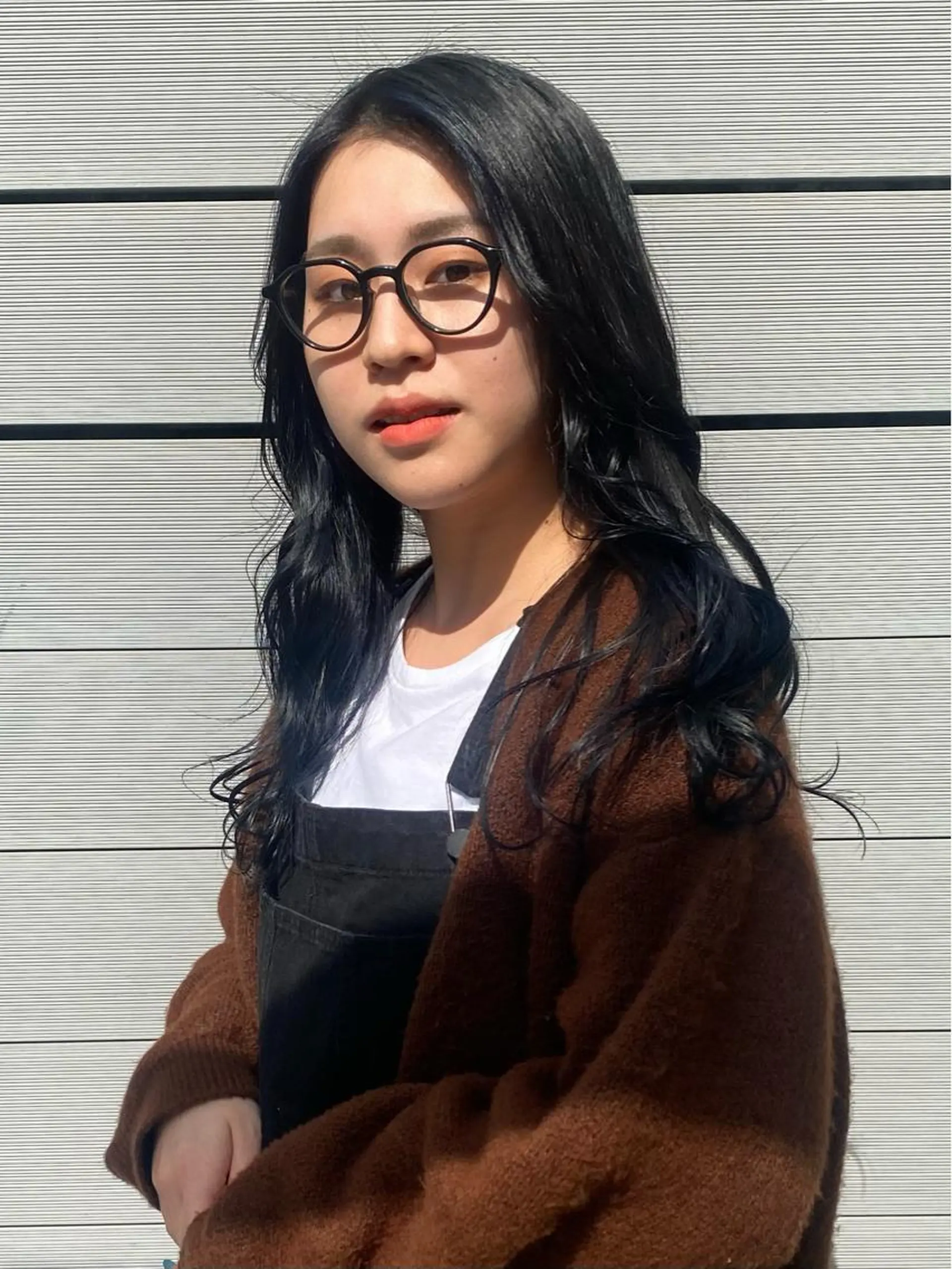 ロング カラー 髙橋 優菜のヘアスタイル