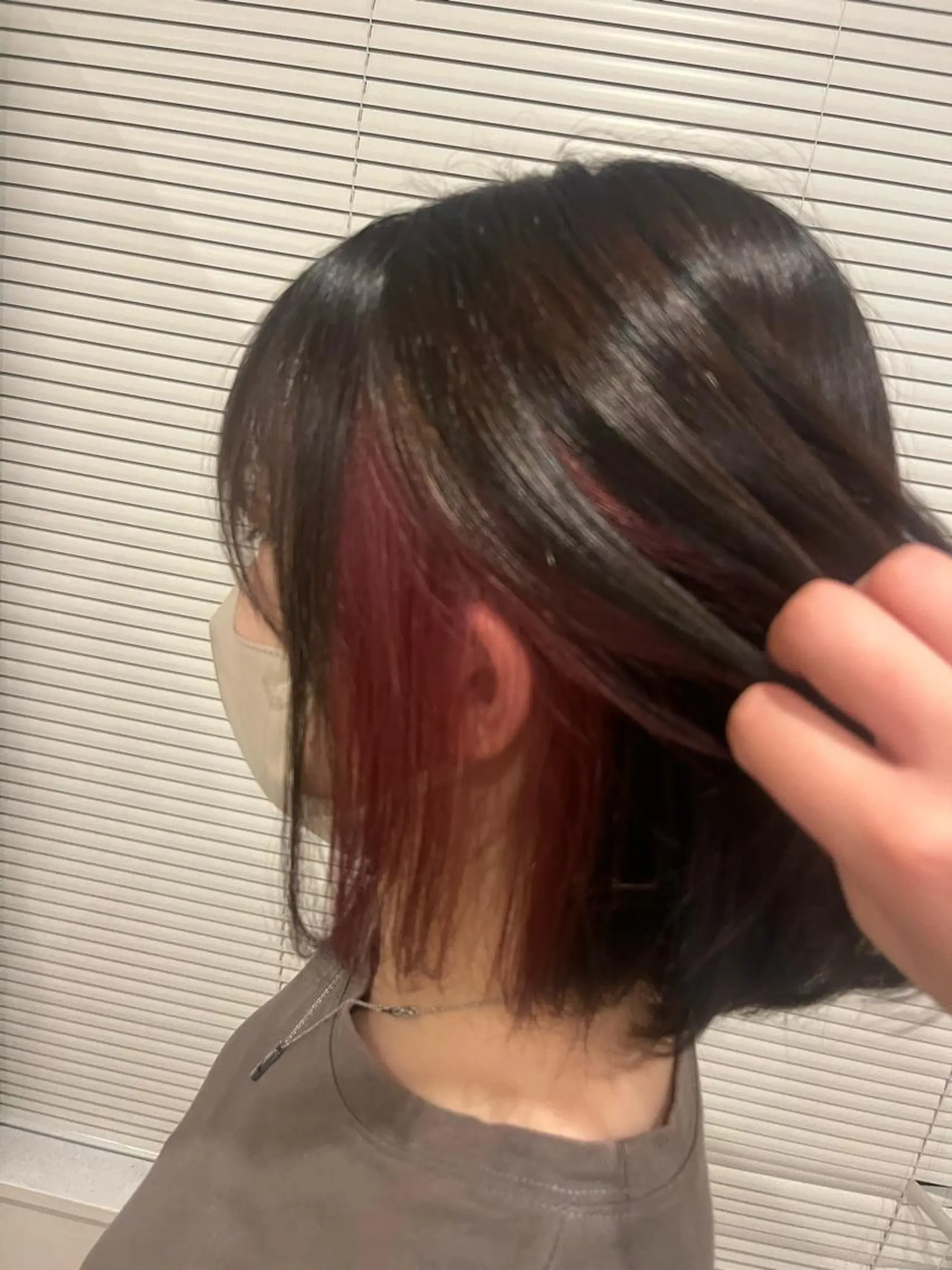 カラー 藤原 智恵のヘアスタイル