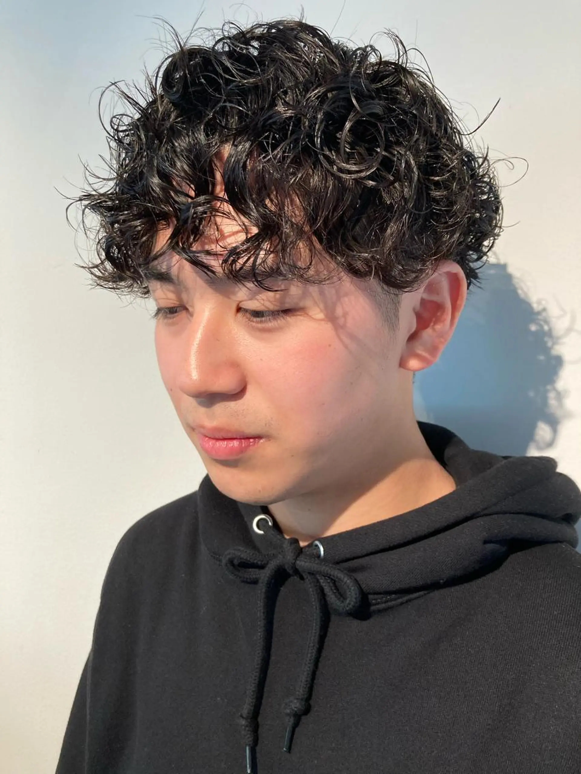 パーマ メンズ 🛑柔らか透明感 カラー🛑大谷のヘアスタイル