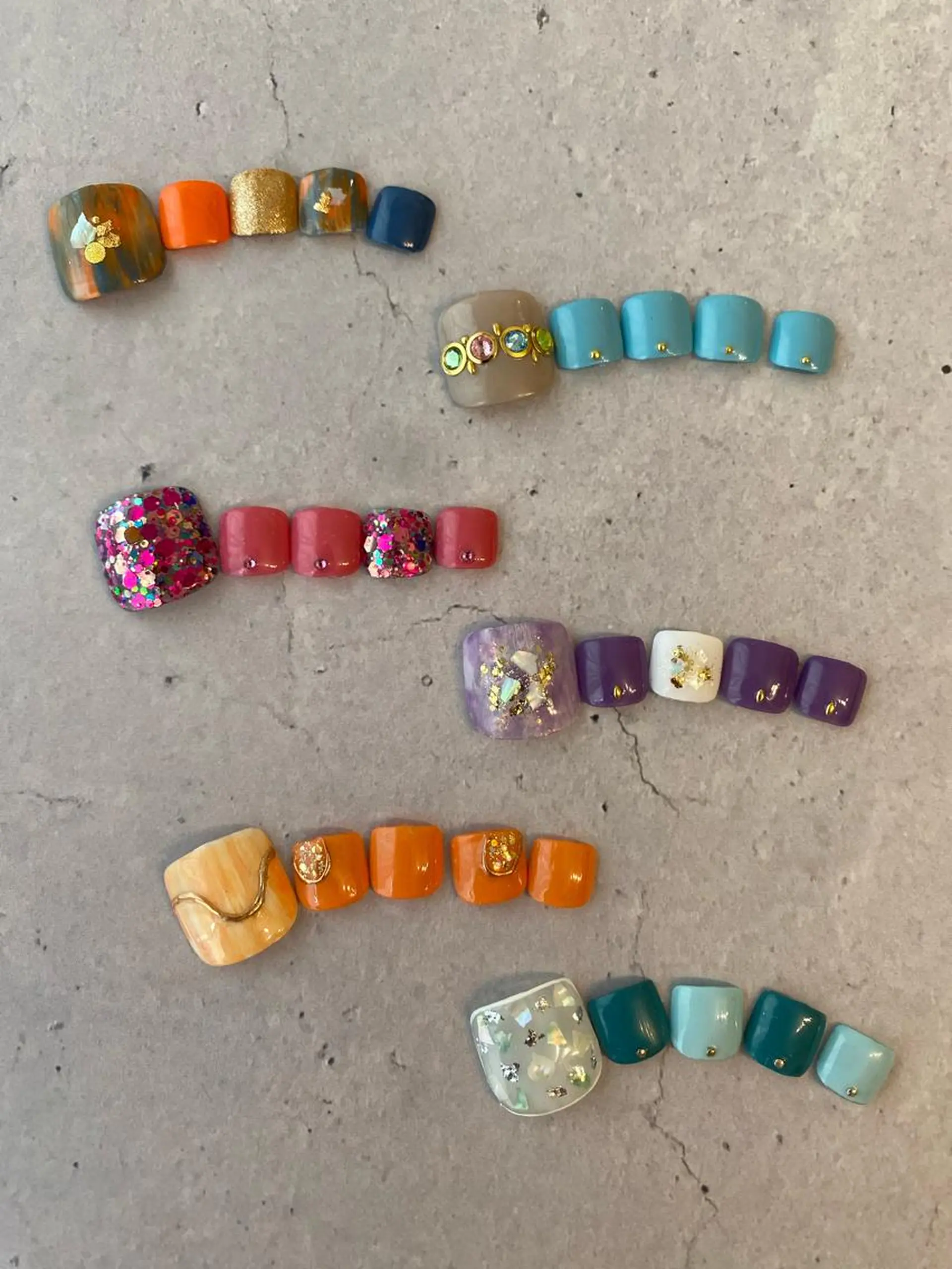 ネイル フットネイル Nailist Yasucoのネイルデザイン