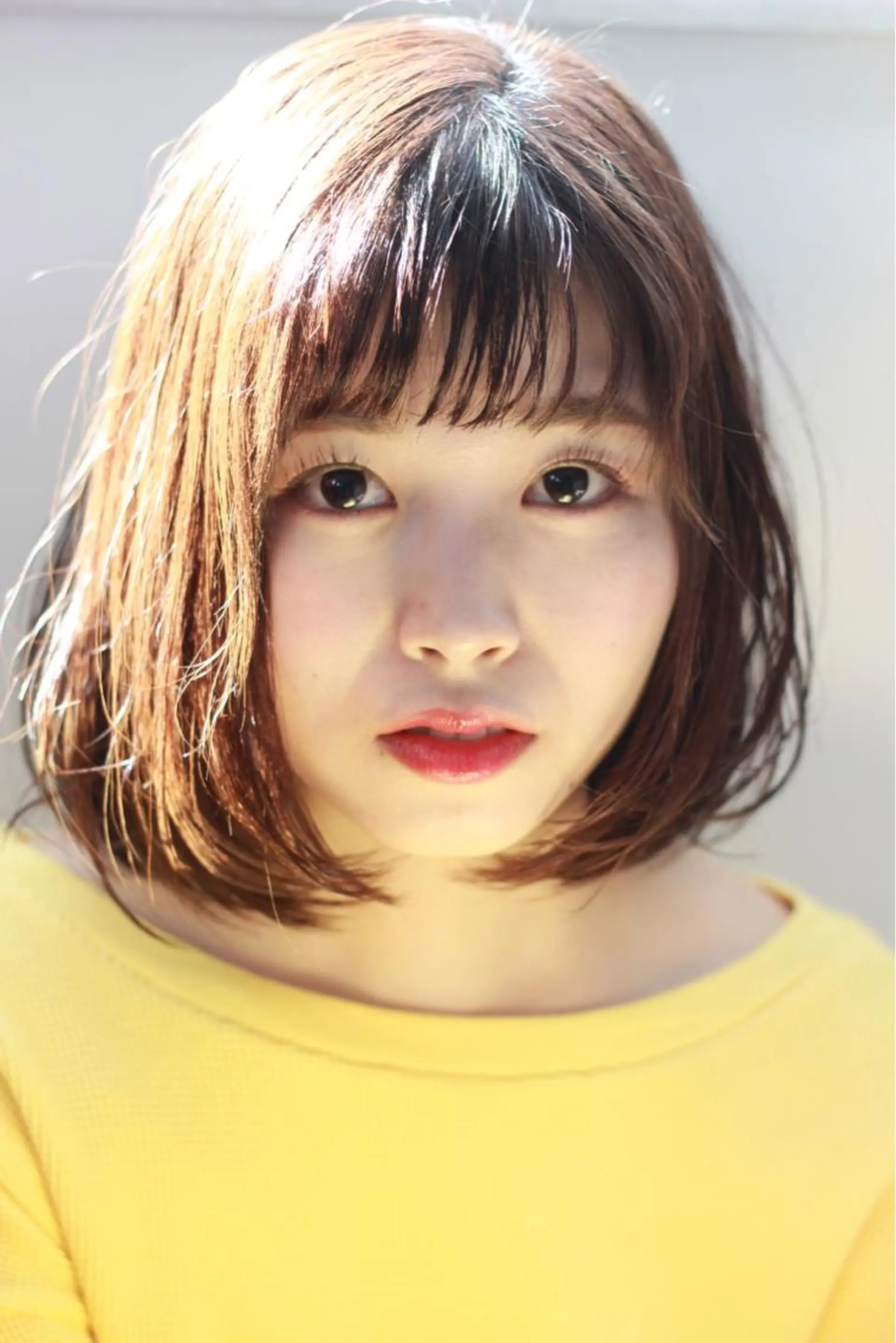 ミディアム カラー カット ヘアカラー トリートメント ヘッドスパ ダブルカラー🎉 ハイトーン🎉スドウのヘアスタイル