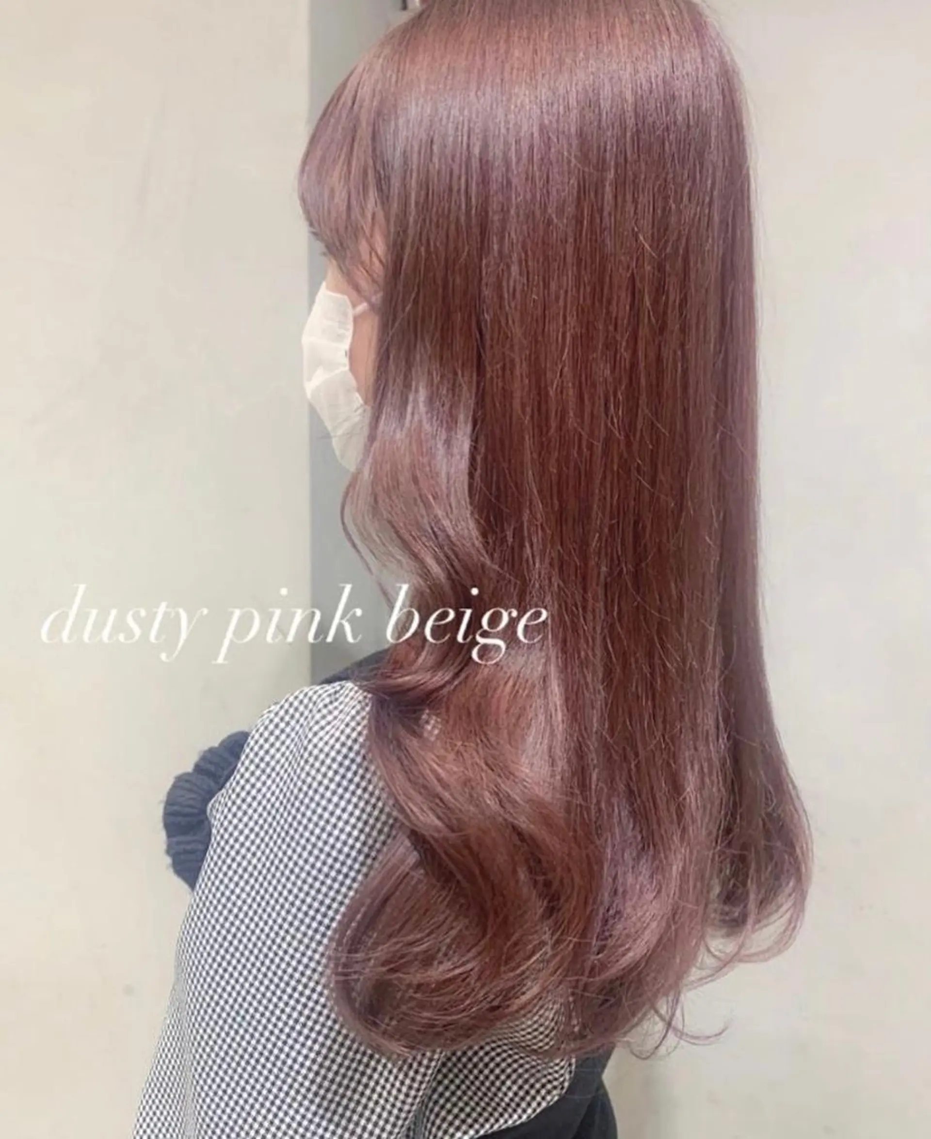 ロング カラー ヘアカラー ワンホン/韓国ヘア 🤍amiのヘアスタイル