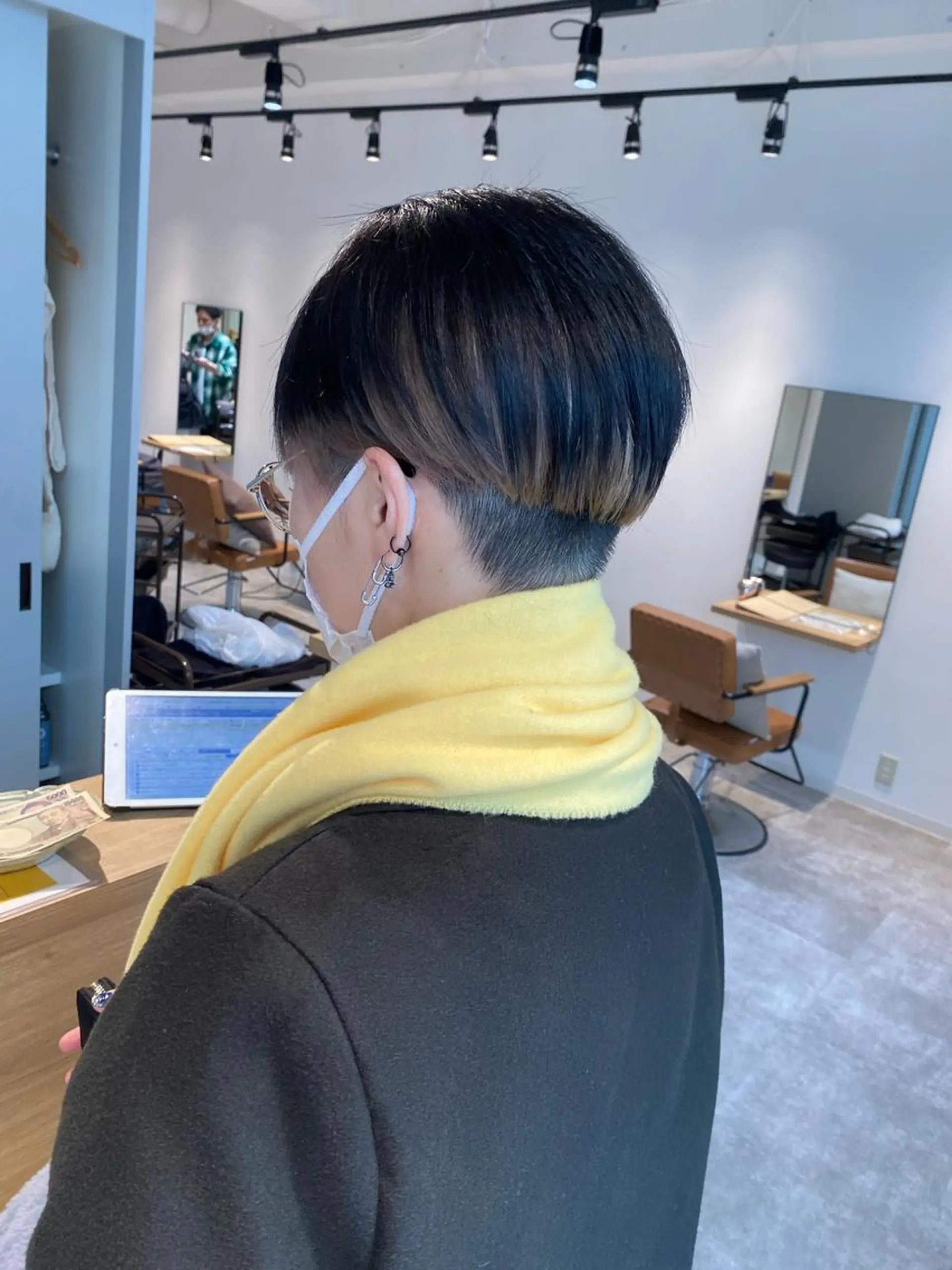 ショート カラー ハンサムショート ショートヘア カット ヘアカラー オスズ 🎀´-のヘアスタイル