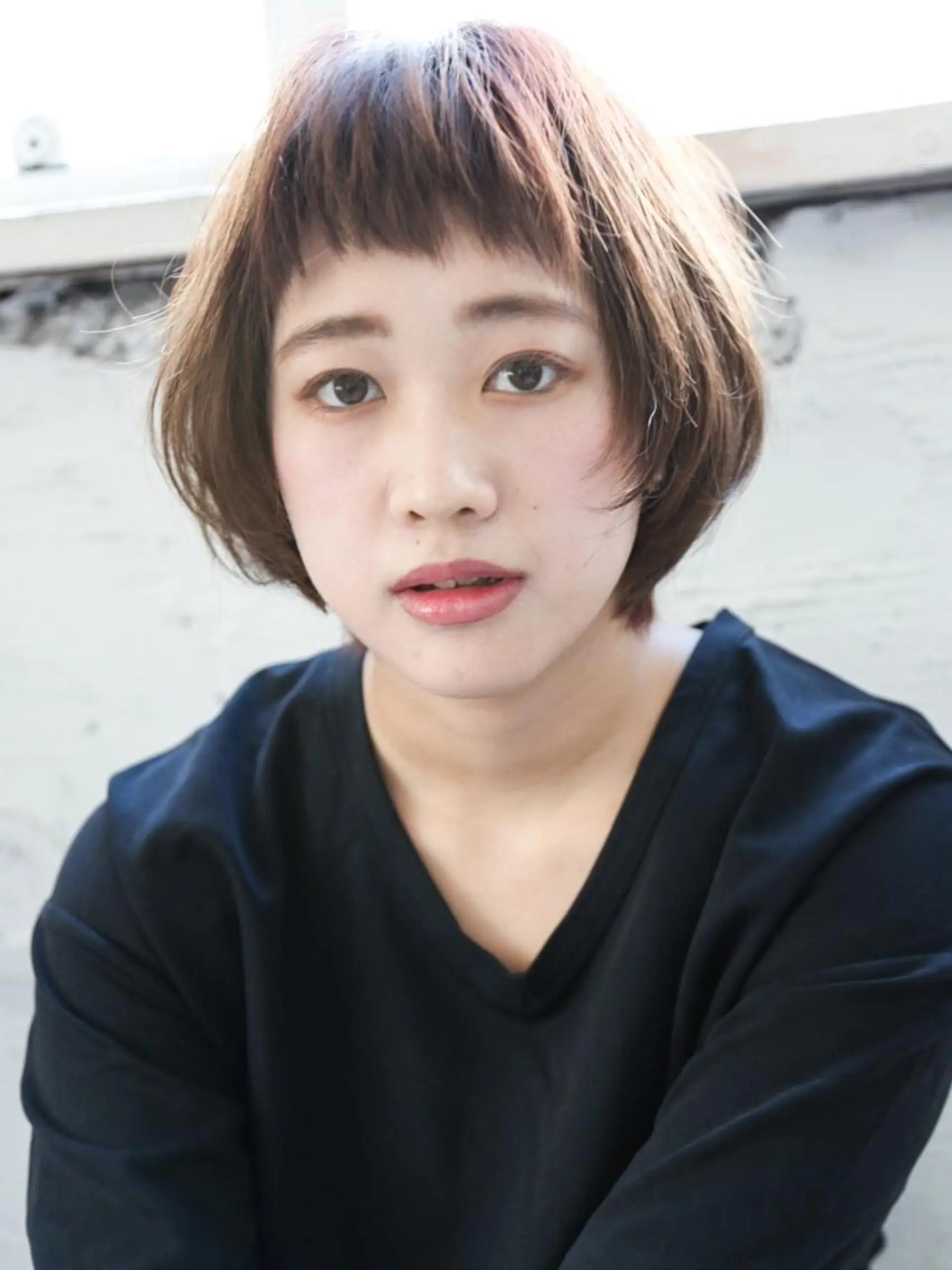 ショート 石渡このみ 🍊レイヤーカットのヘアスタイル