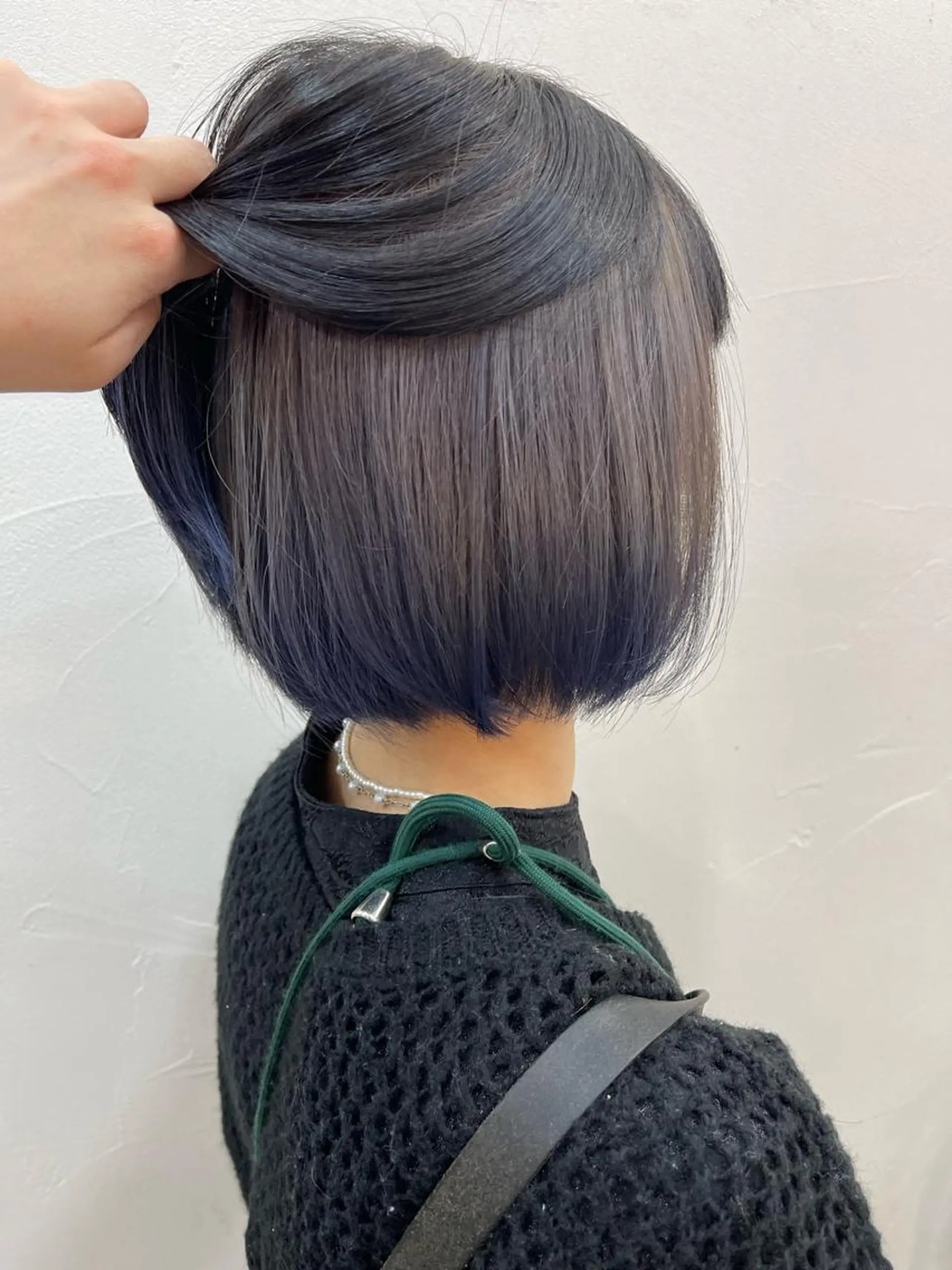 ショート 顔まわりレイヤー/ bob及川亜沙美のヘアスタイル