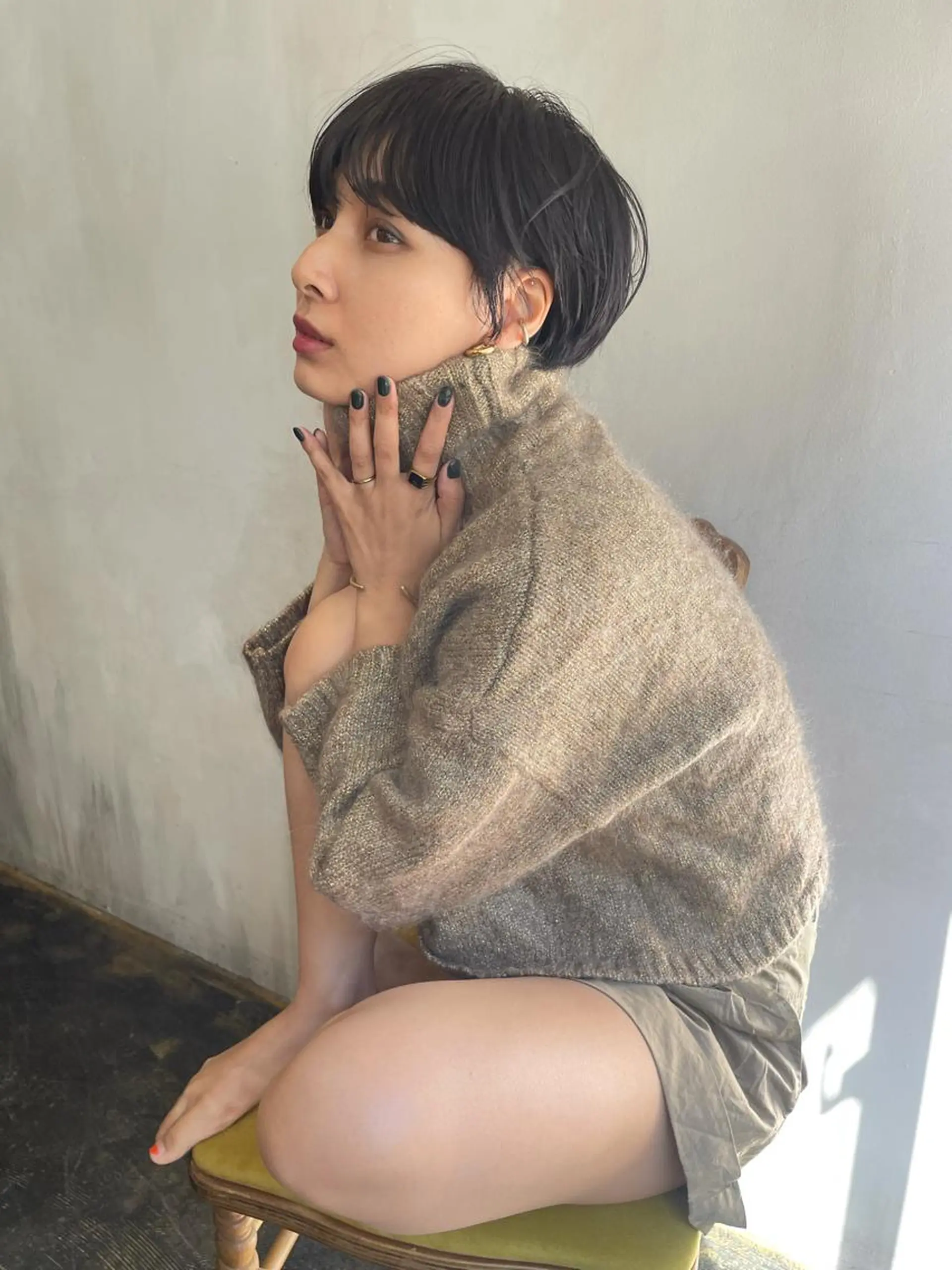 ショート カラー ショート/ボブ専門 宮脇美奈/南船場のヘアスタイル