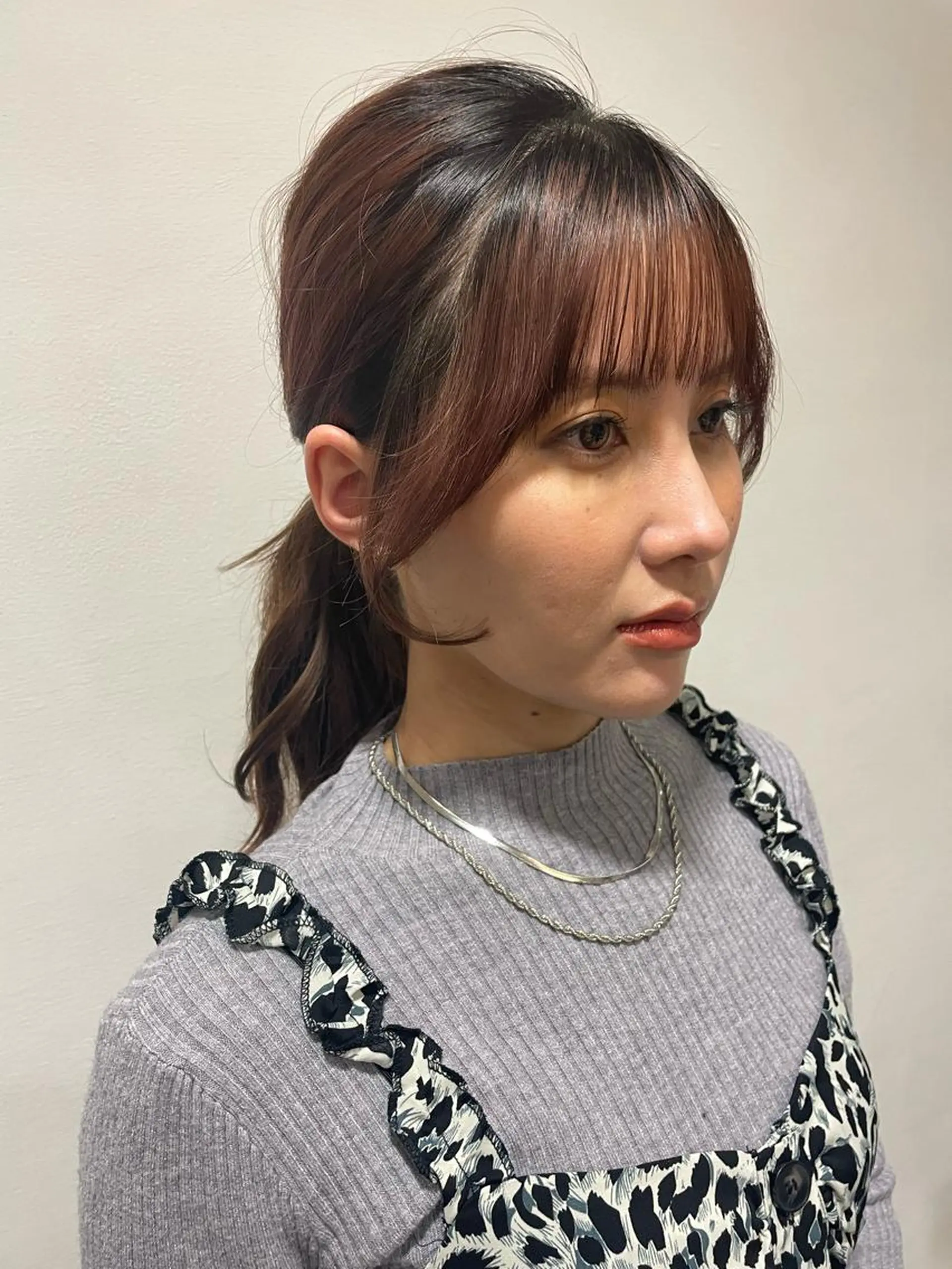 セミロング 髪質改善クロスパーマ モリオカ モエ💫のその他イメージ